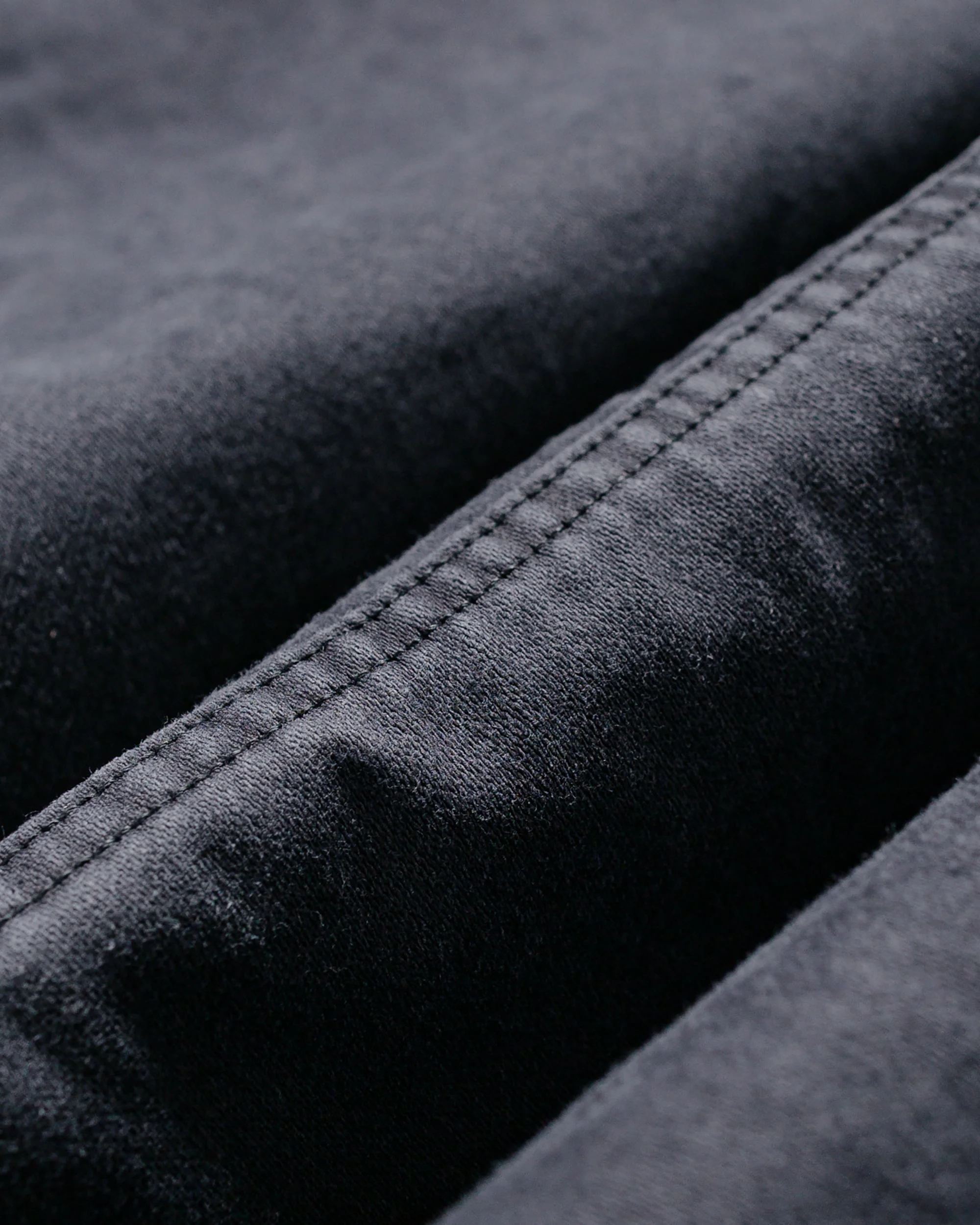 Danton Sulfur Dye Heavy Moleskin Wide Coveralls Black - Image 6