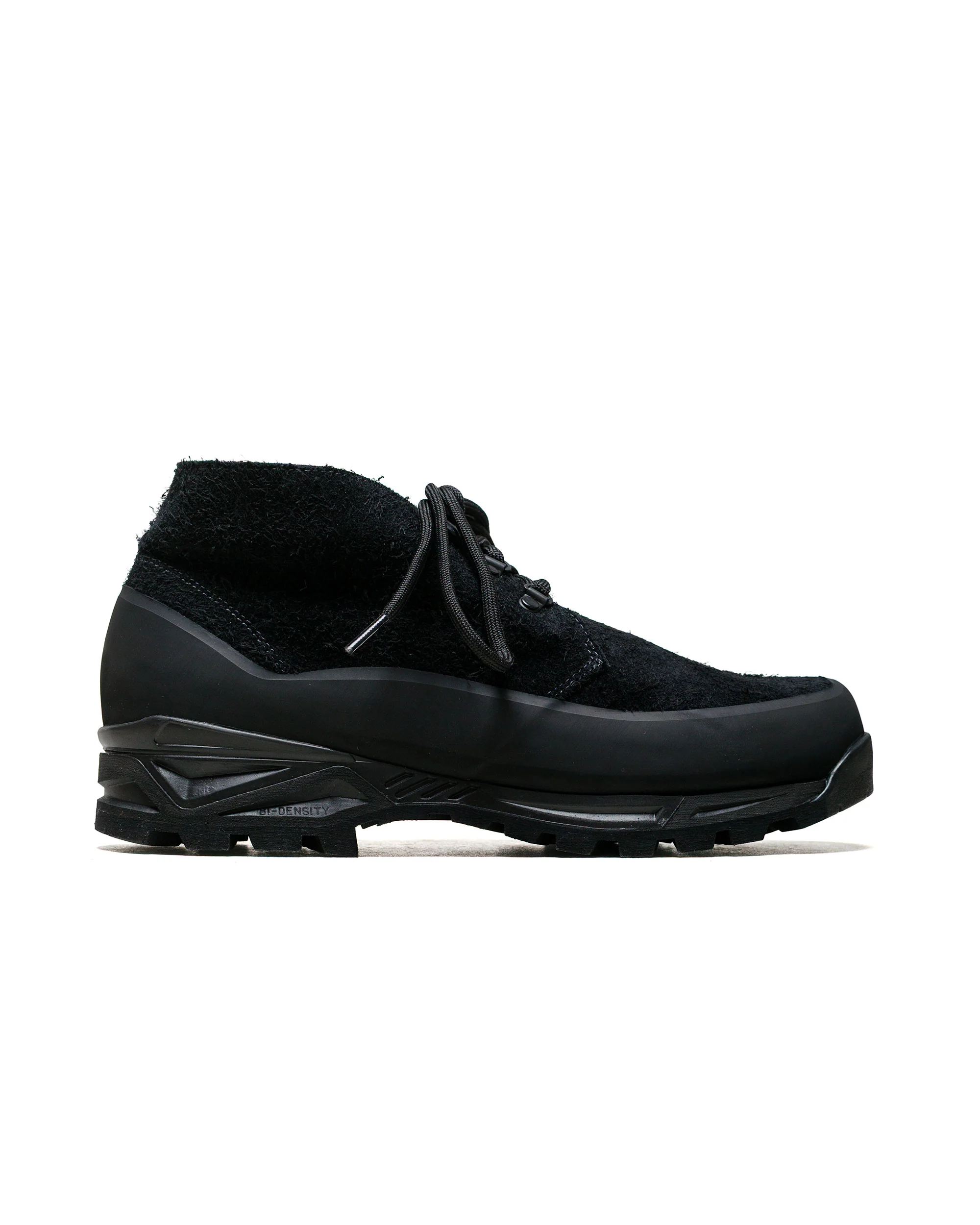 Diemme Asiago Black Hairy Suede