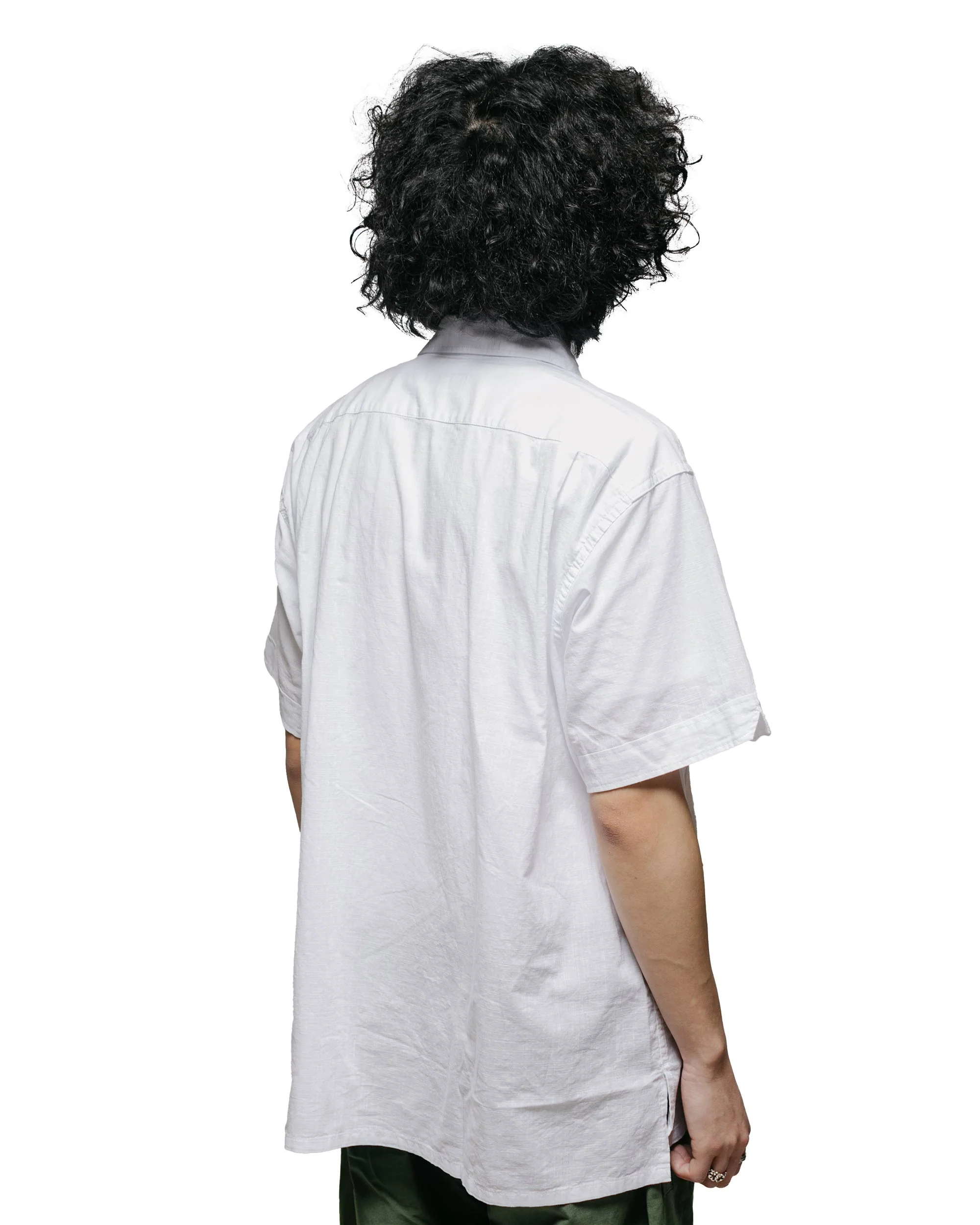 Engineered Garments Camp Shirt White Cotton Handkerchief - Image 3