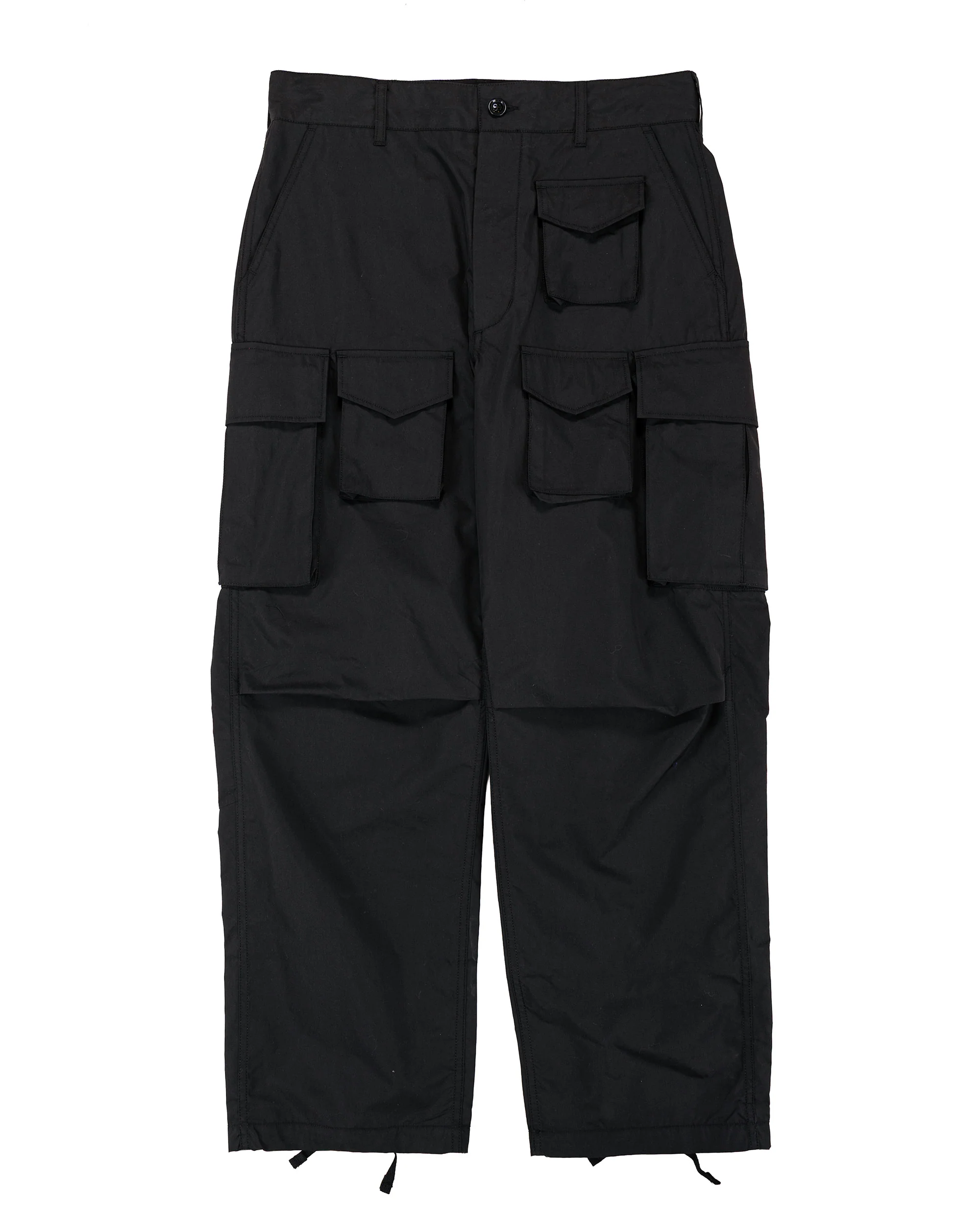 Engineered Garments FA Pant Black Lt.Weight Nyco Poplin