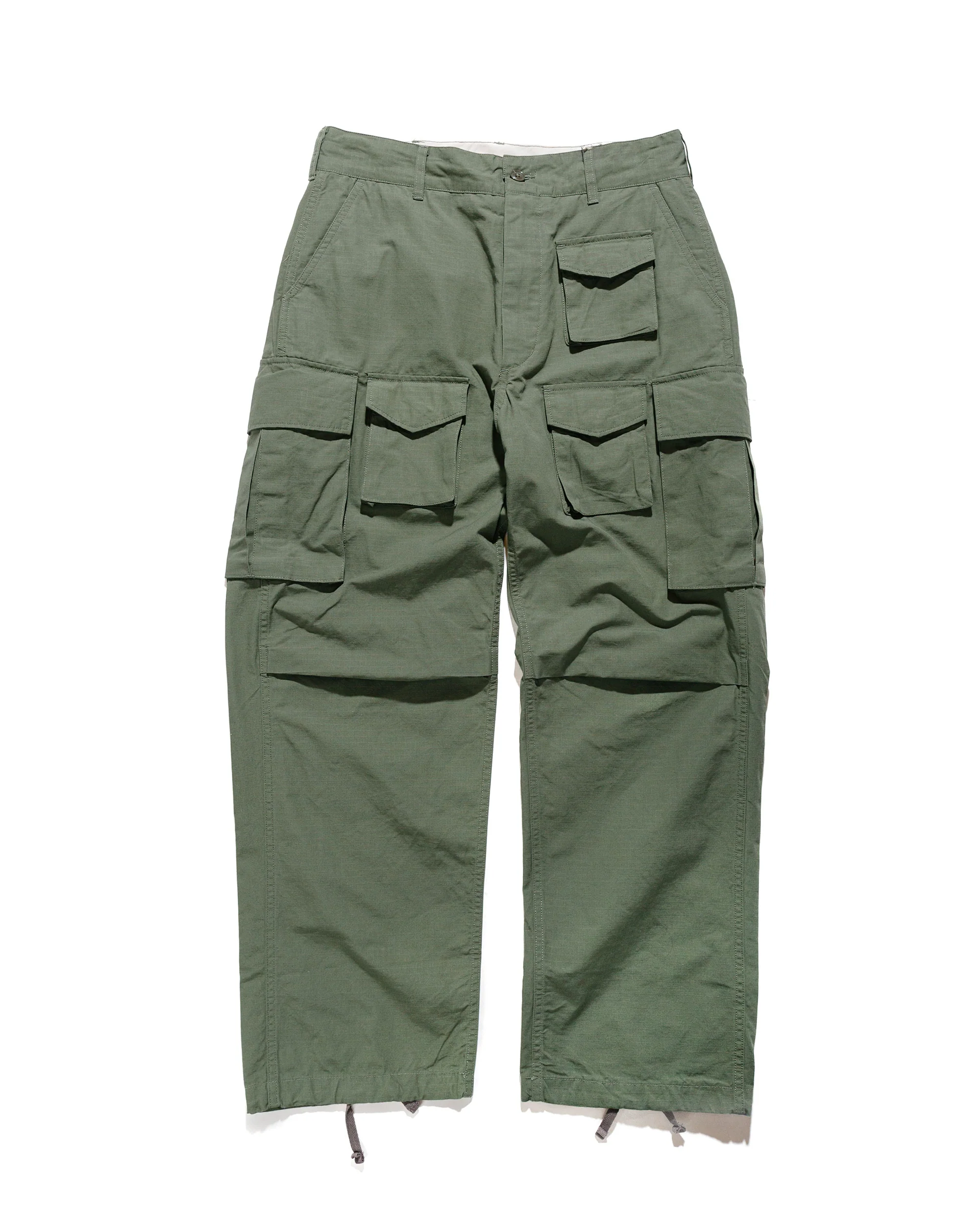 Engineered Garments FA Pant Olive Cotton Ripstop