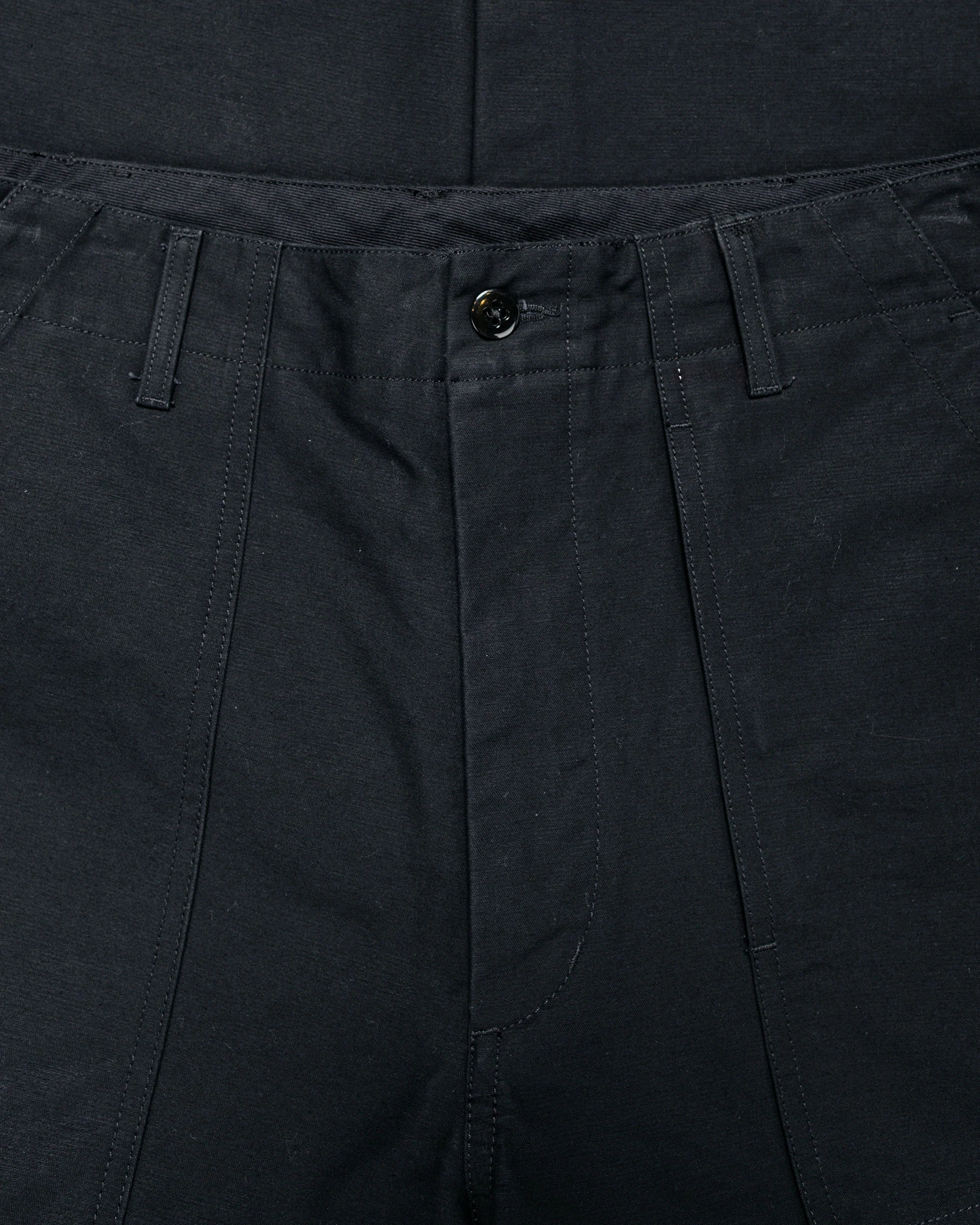 Engineered Garments Fatigue Pant Black Cotton Double Cloth - Image 5
