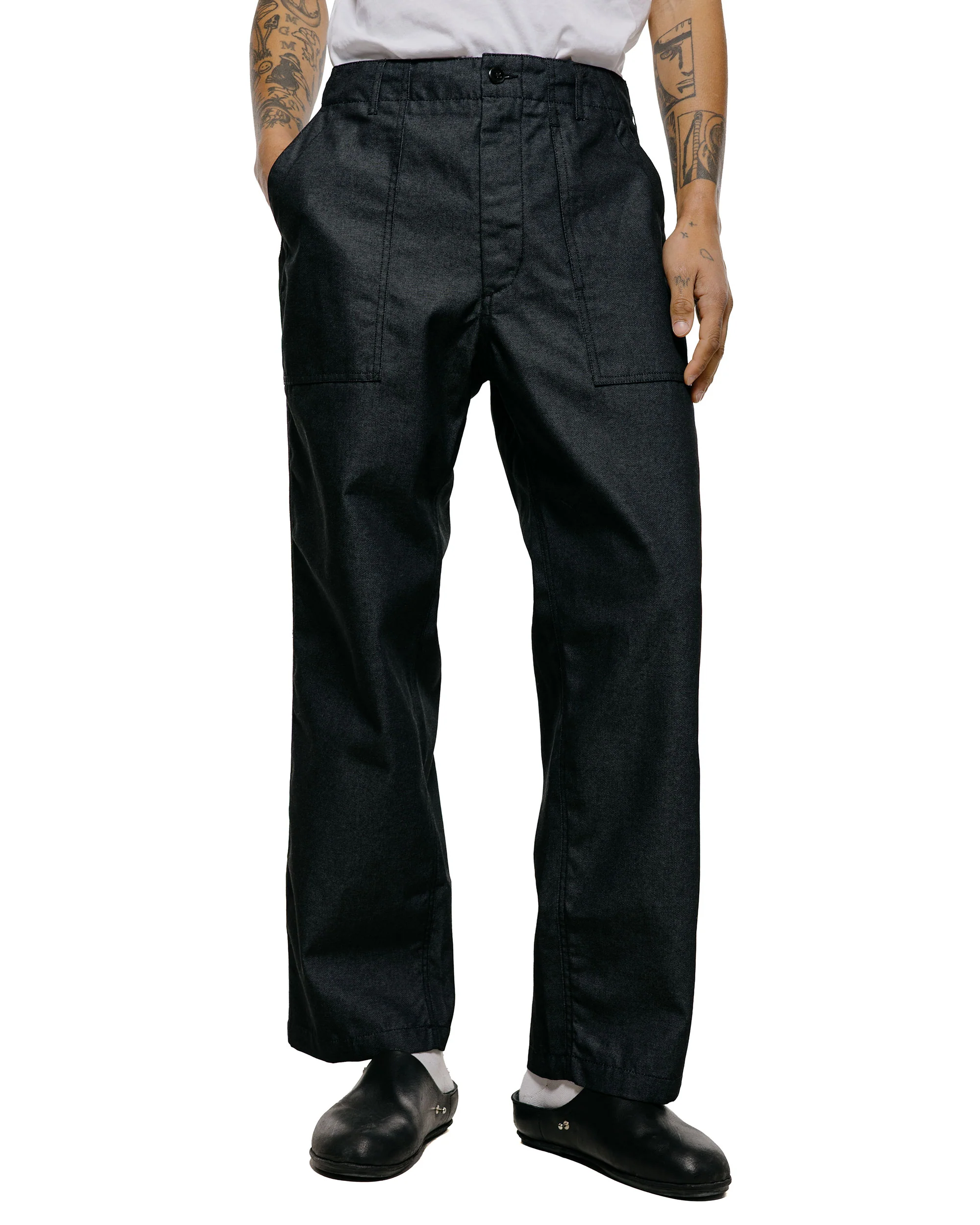 Engineered Garments Fatigue Pant Black CP Denim - Image 2