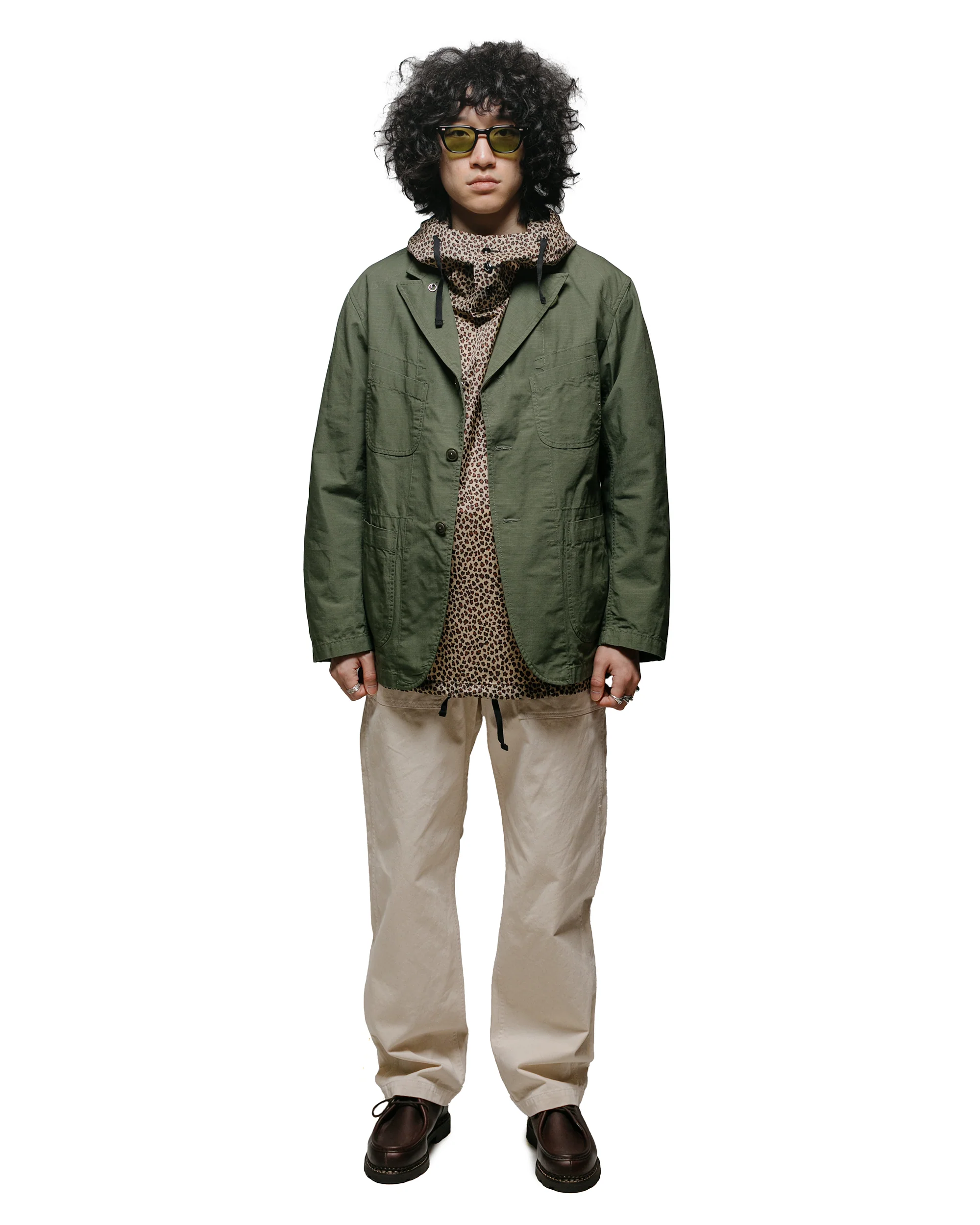 Engineered Garments Fatigue Pant Natural Chino Twill - Image 4