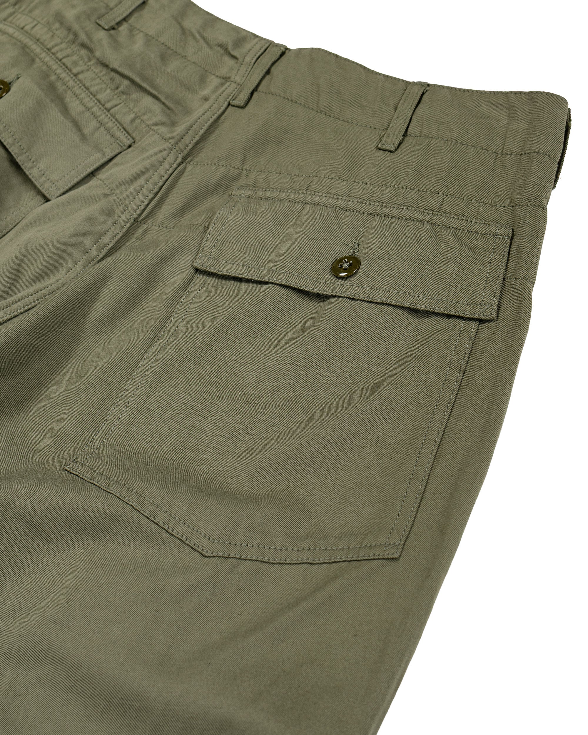 Engineered Garments Fatigue Pant Olive CL Heavy Twill - Image 5