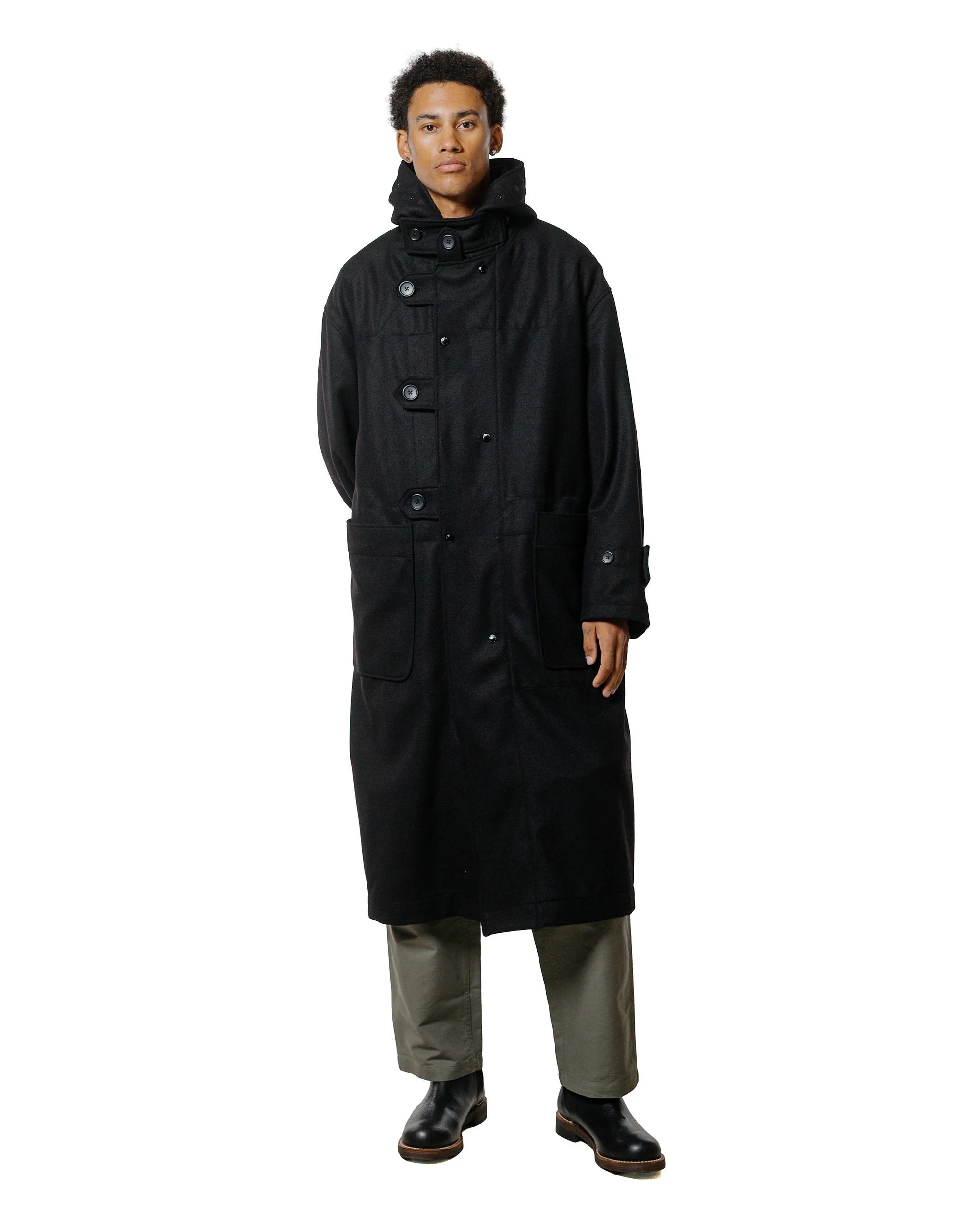 Engineered Garments Fatigue Pant Olive Cotton Double Cloth - Image 4