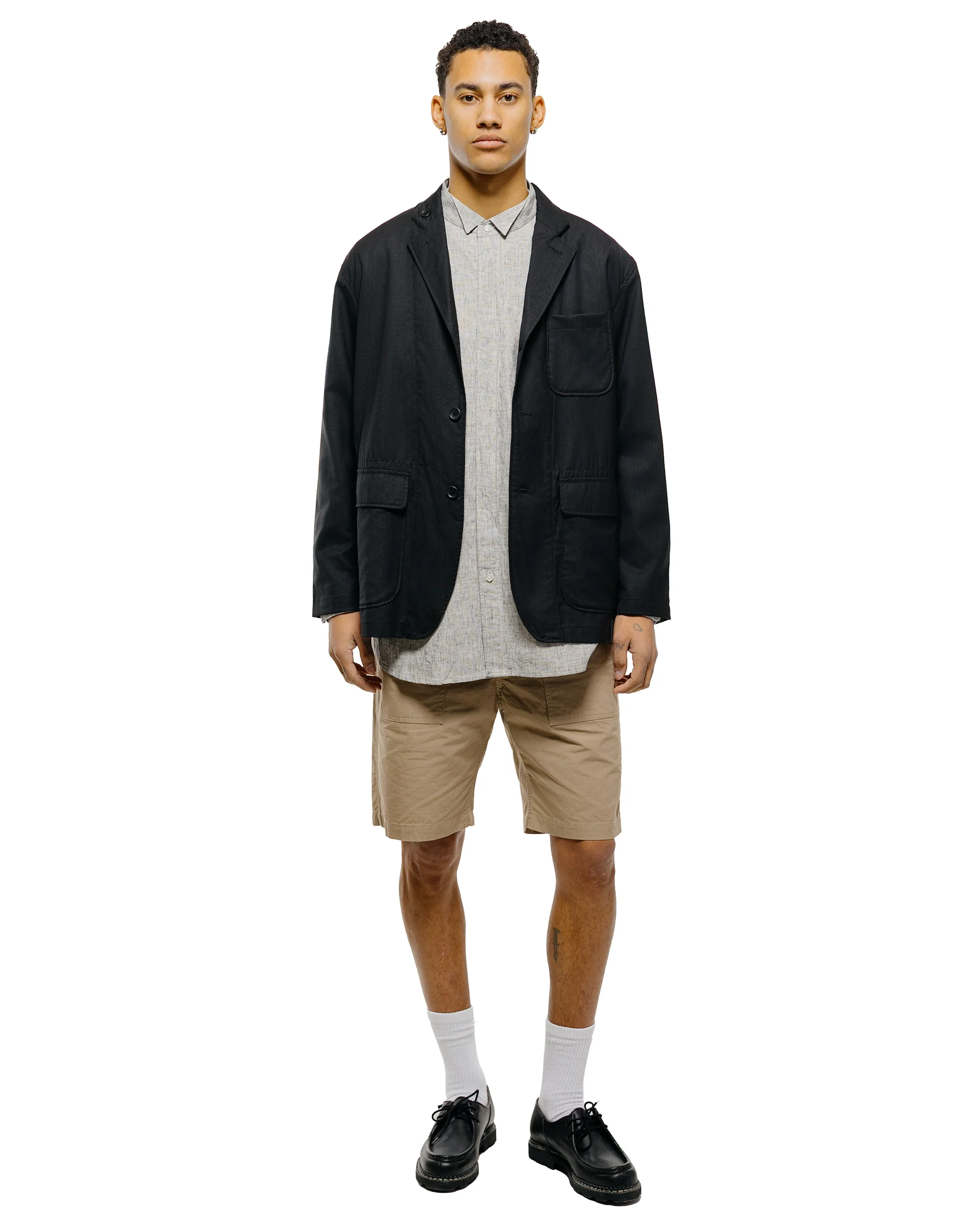 Engineered Garments Fatigue Short Khaki Cotton Ripstop - Image 4