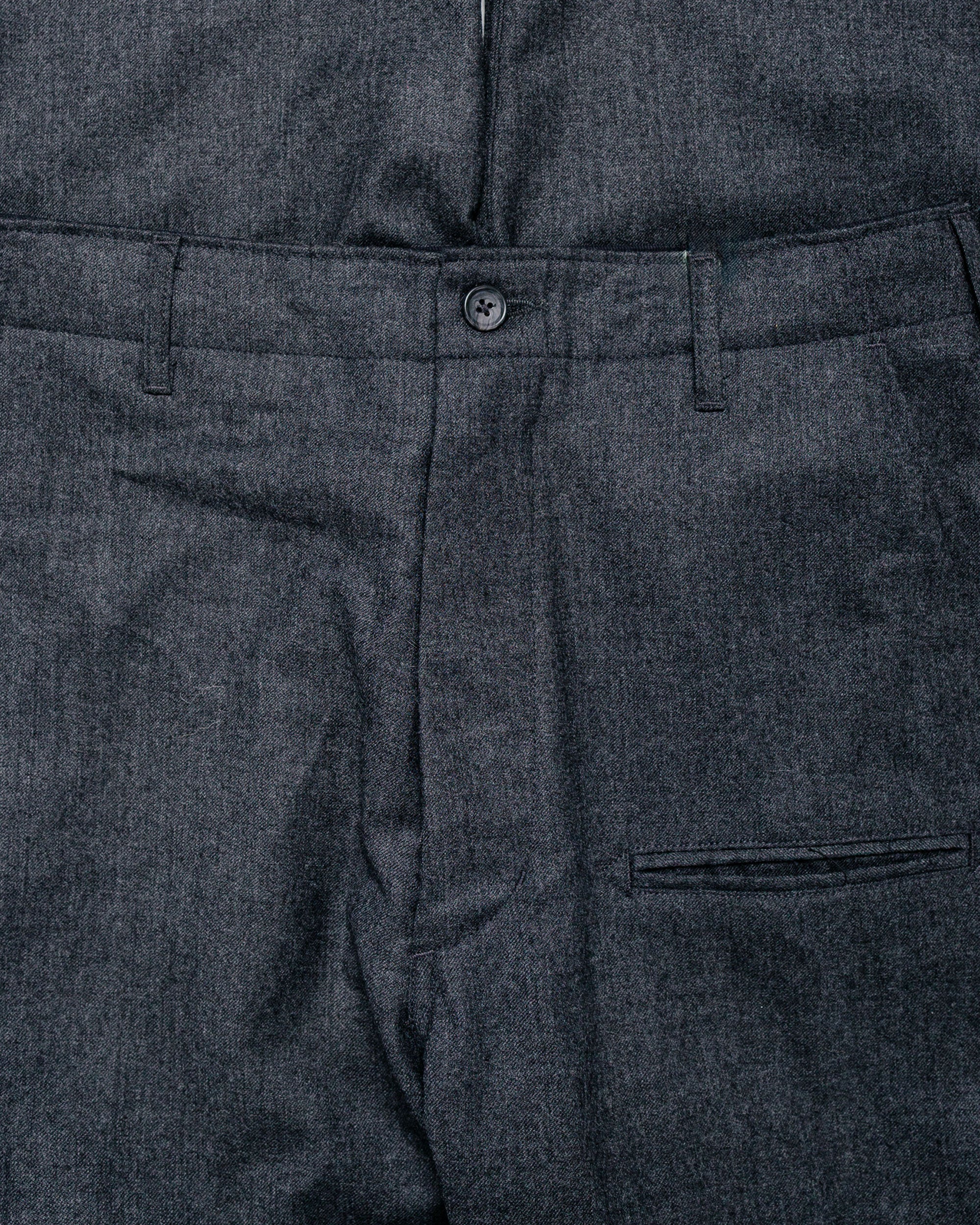 Engineered Garments NNP Pant Charcoal High Count Worsted Wool - Image 5