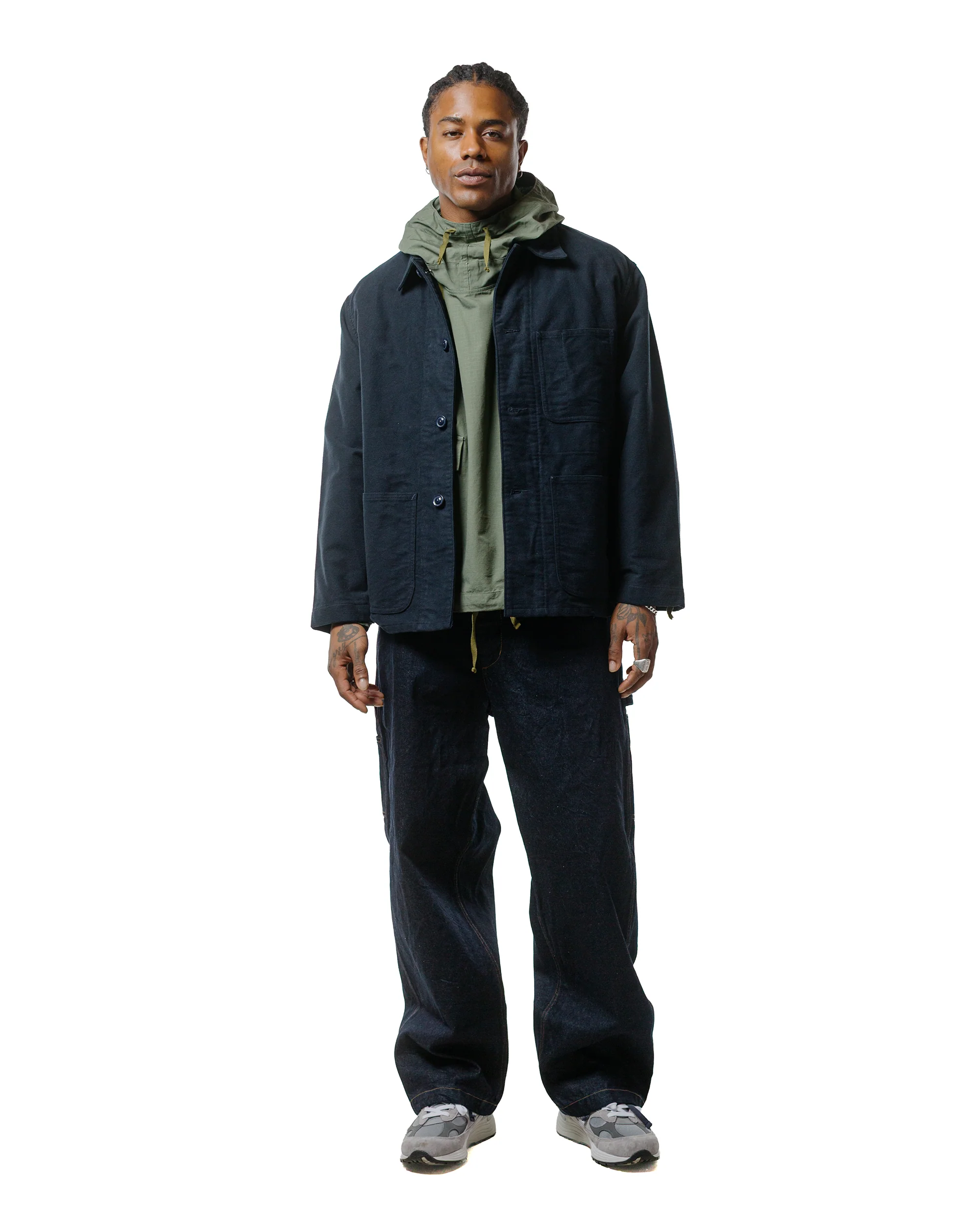 Engineered Garments Workaday Painter Pant Indigo 12oz Cone Denim - Image 4