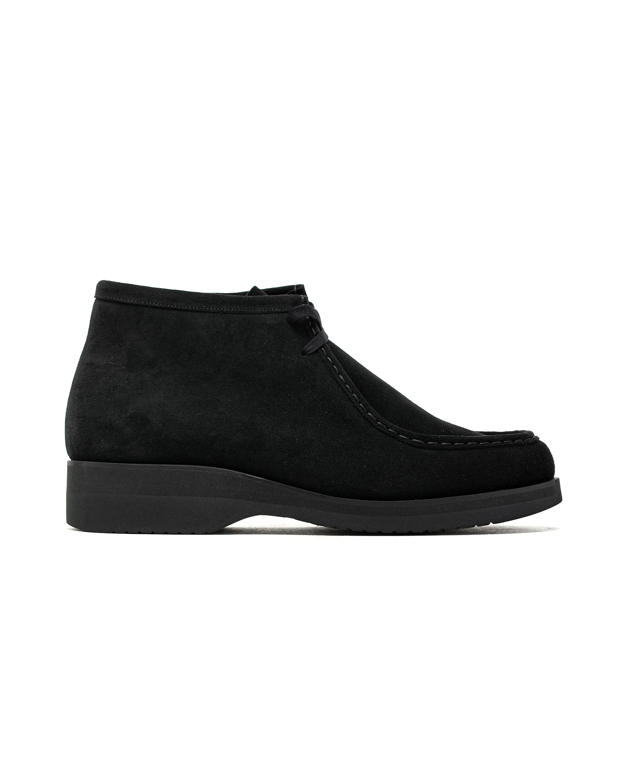 Footworks Tyrolean Shoes Black Suede
