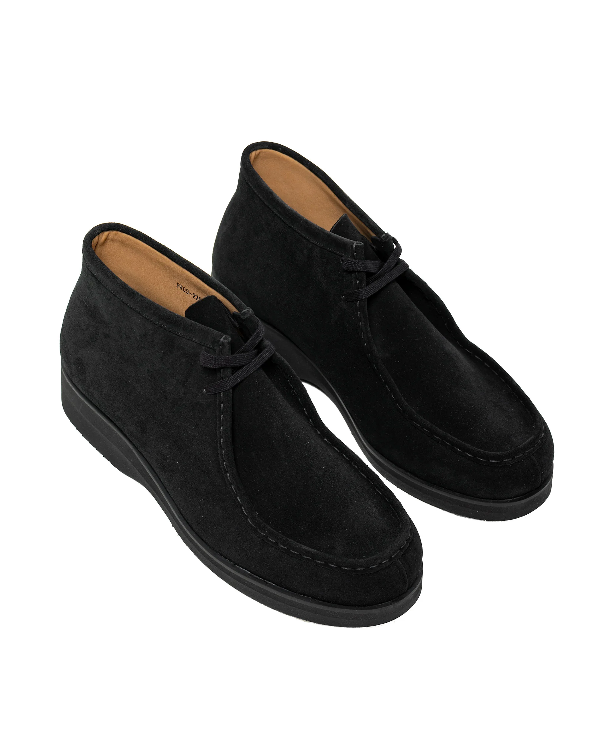 Footworks Tyrolean Shoes Black Suede - Image 2