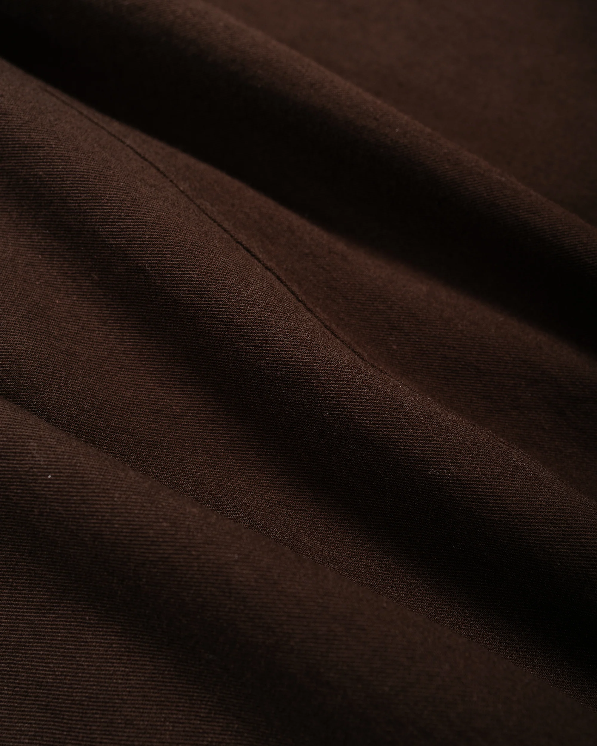 James Coward Site Jacket Dark Brown Cotton Wool Twill - Image 6