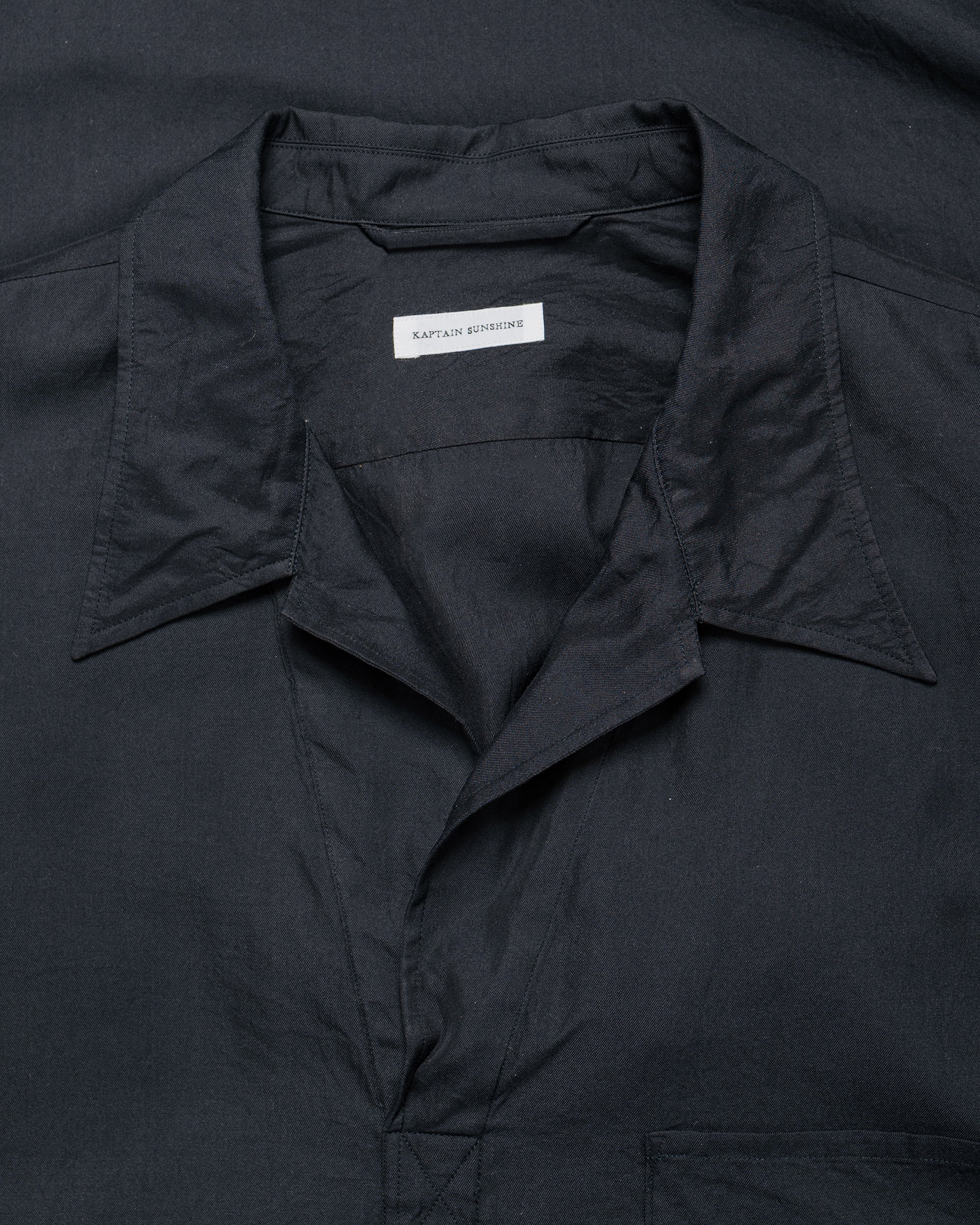 KAPTAIN SUNSHINE Pullover Shirt Navy - Image 5