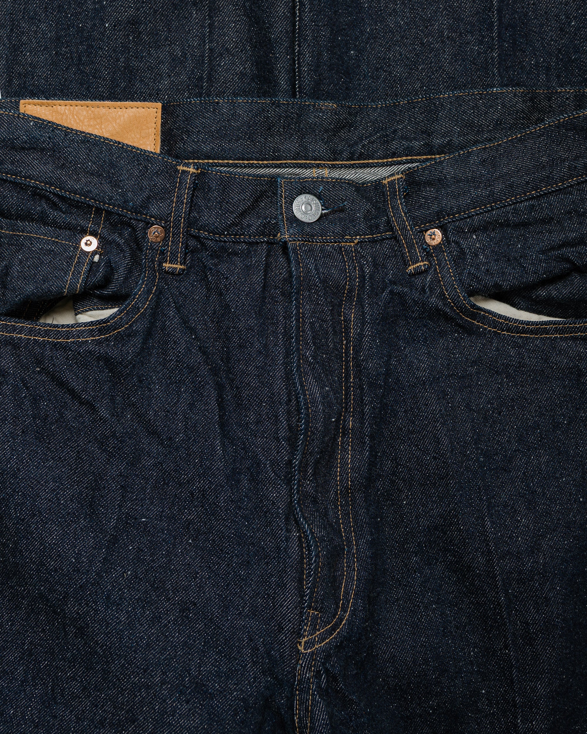 KAPTAIN SUNSHINE Skate Shoecut Denim Pants Indigo One Wash - Image 5
