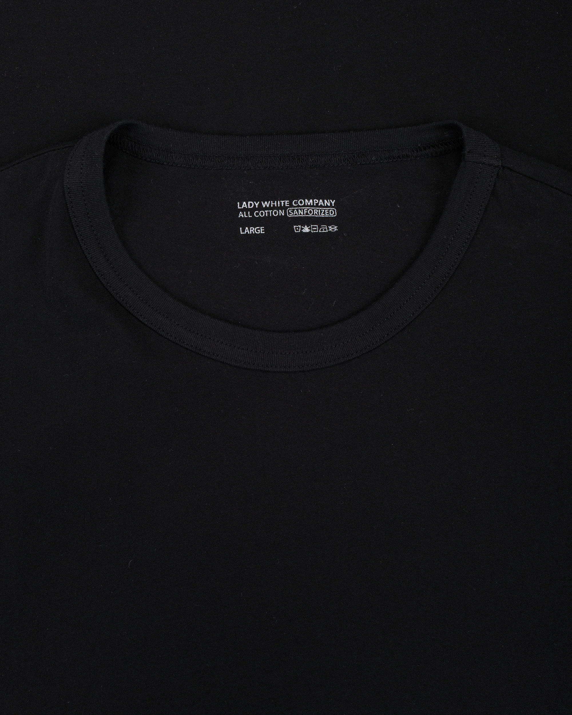Lady White Co. Dry-Lite T-Shirt Black - Image 4