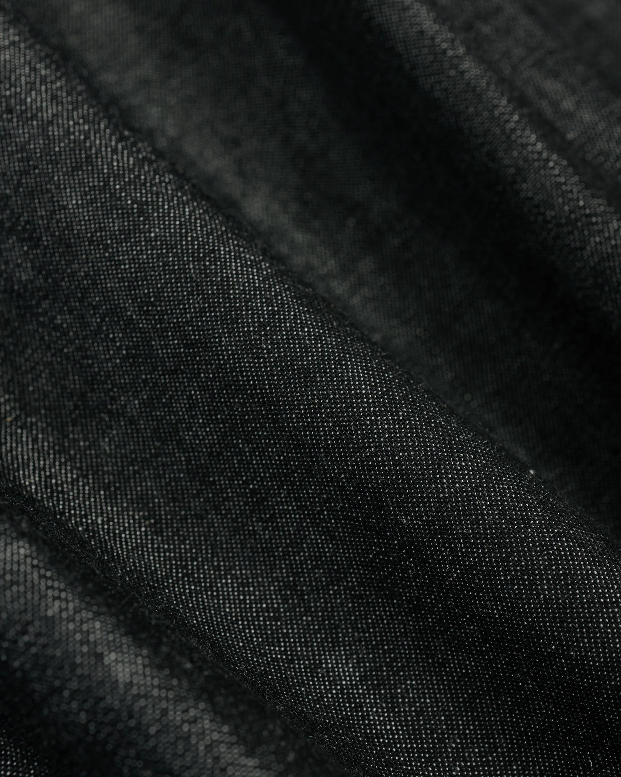 Lady White Co. Joliet Zip Shirt Black Chambray - Image 6