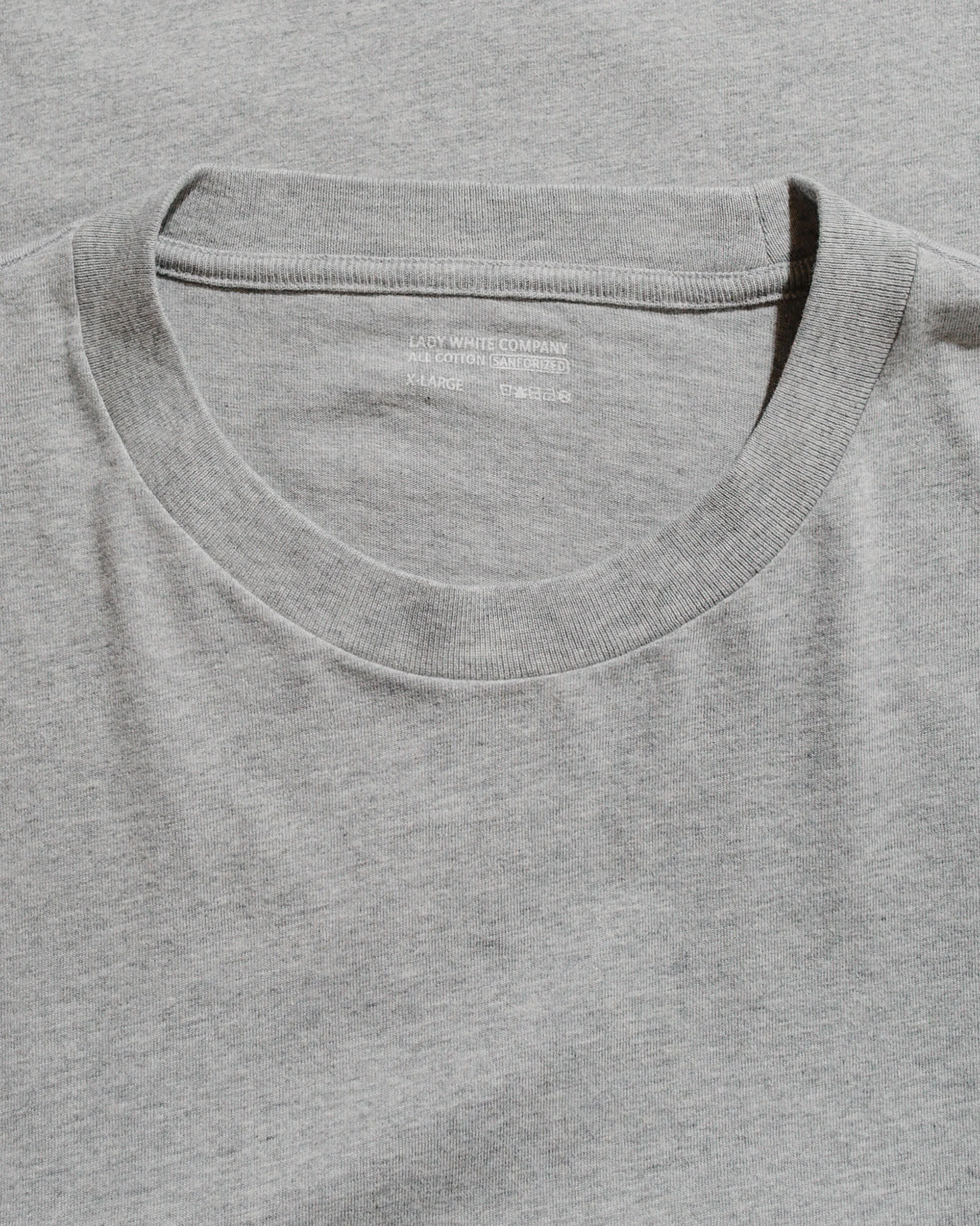 Lady White Co. Municipal T-Shirt Heather Grey - Image 5