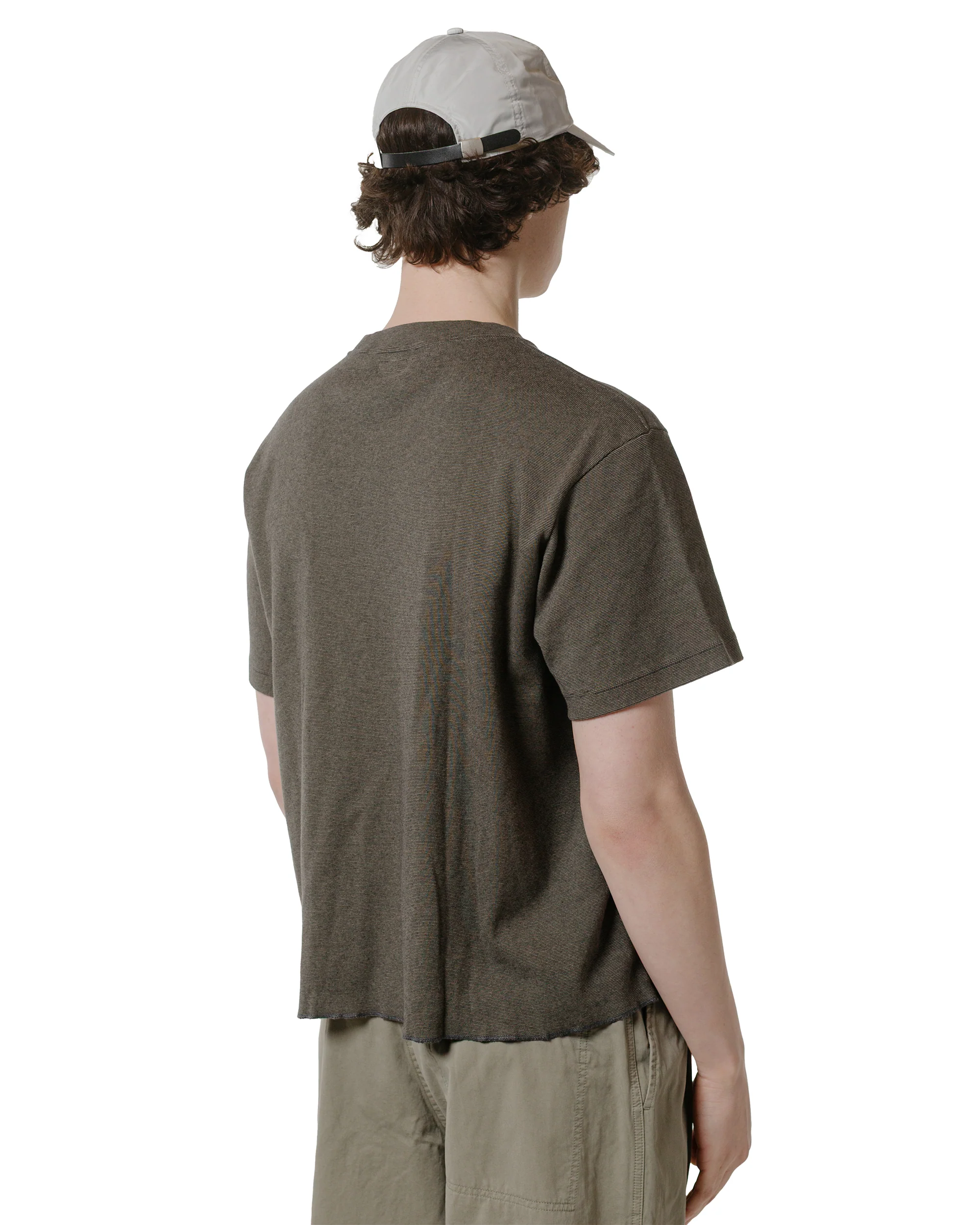 Lady White Co. Sierra Stripe T-Shirt Anvil Grey - Image 3