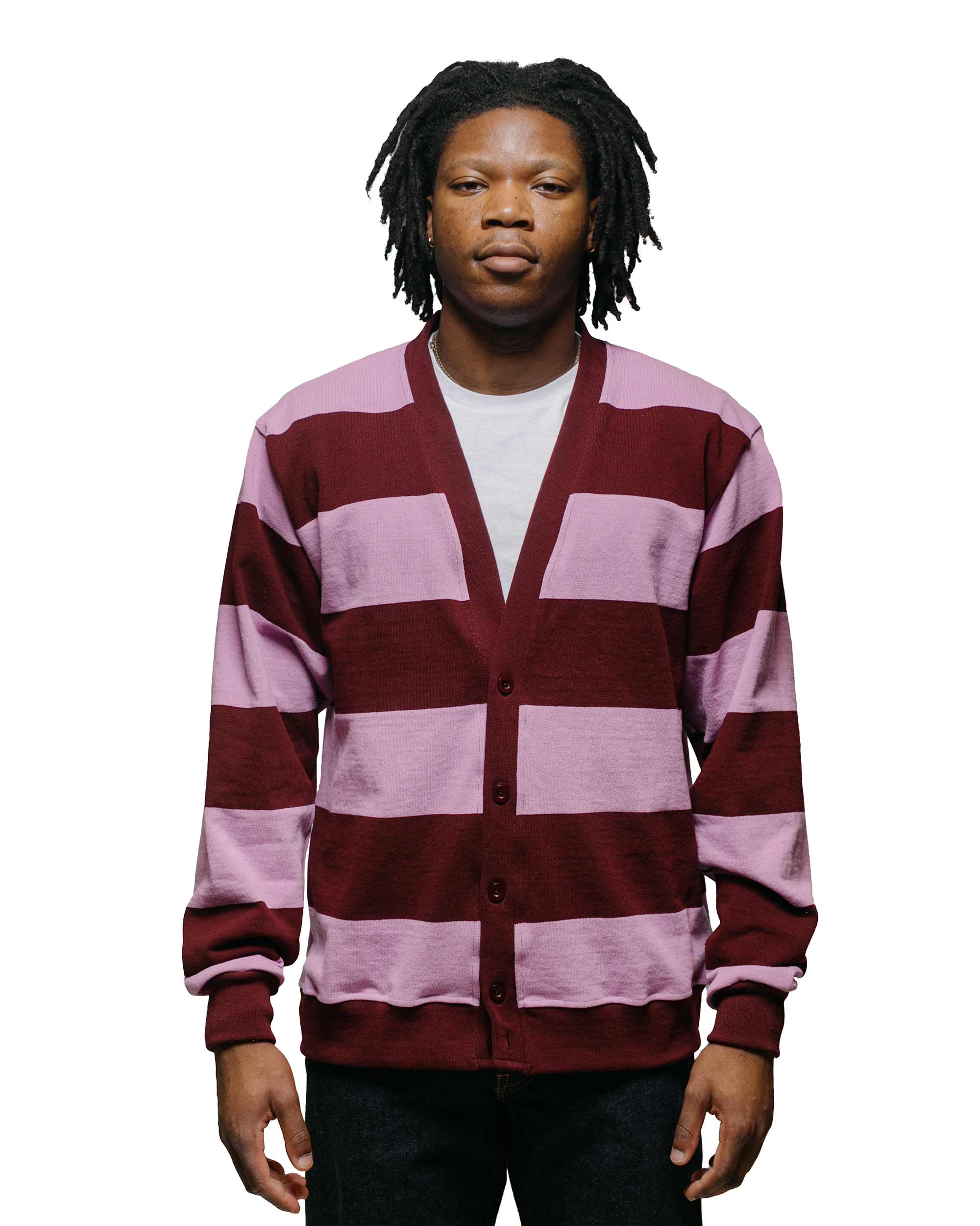 Lost & Found Classic Cardigan Harvard/Lavender - Image 2