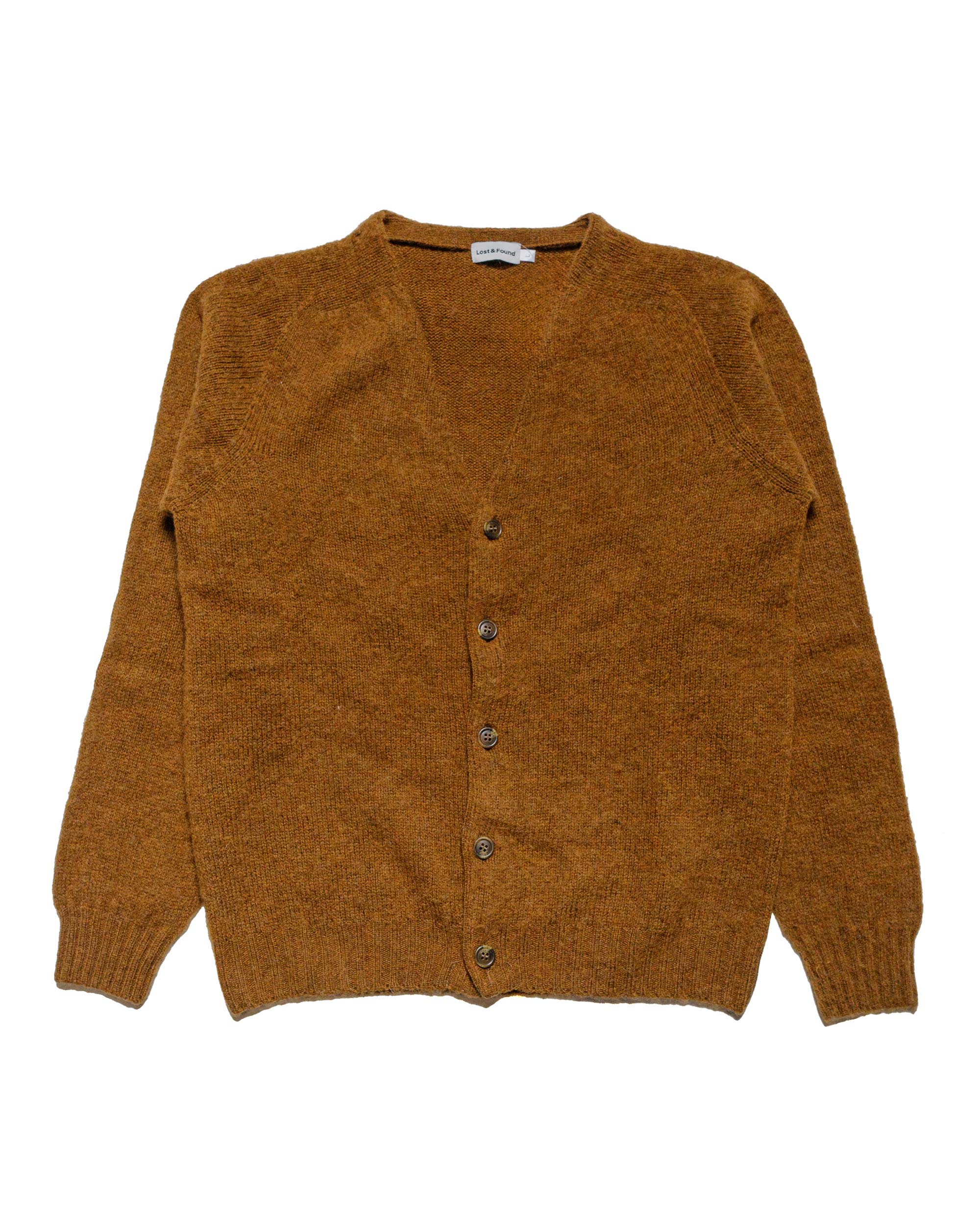 Lost & Found Shaggy Cardigan Pecan