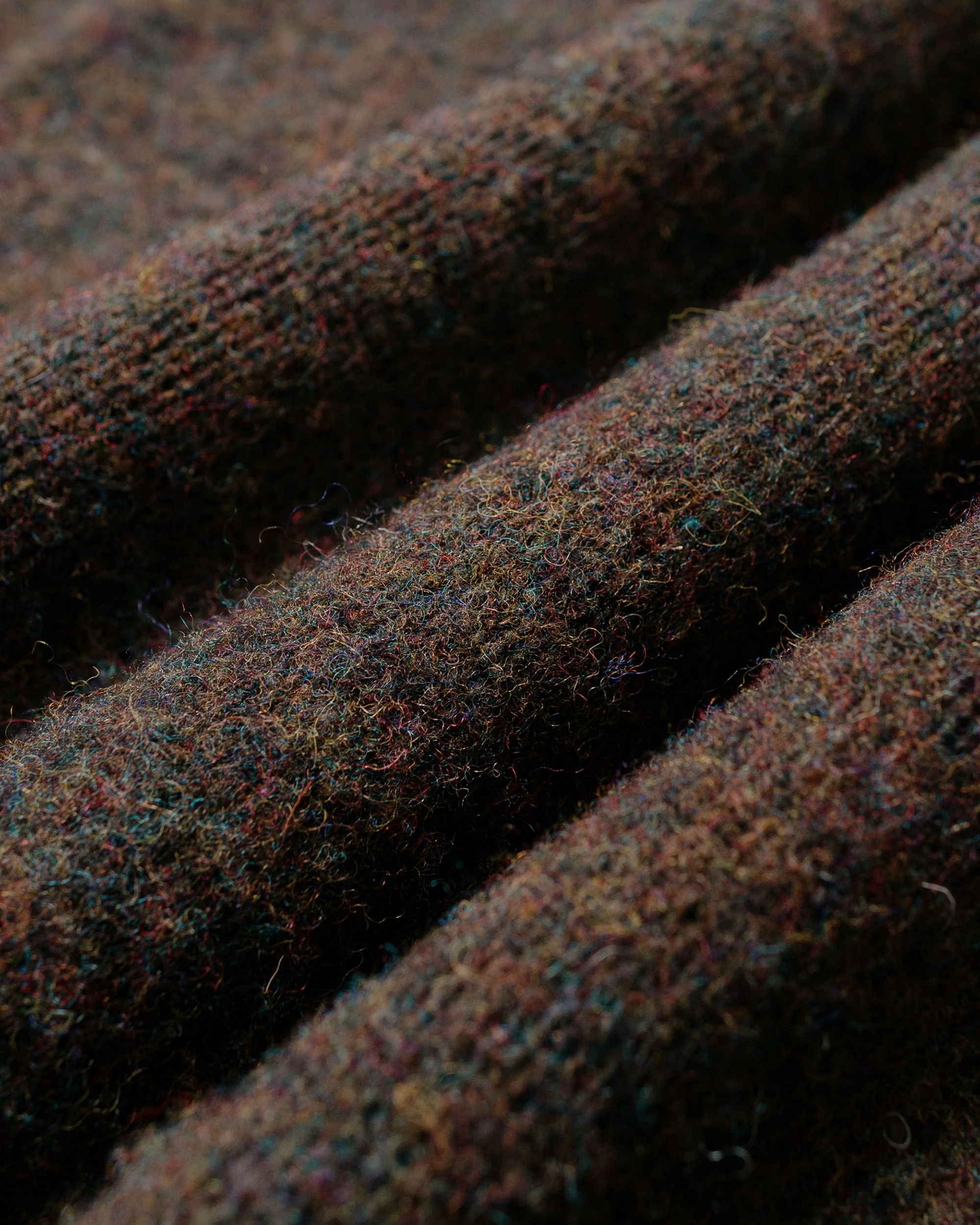 Lost & Found Shaggy Sweater Carob - Image 5
