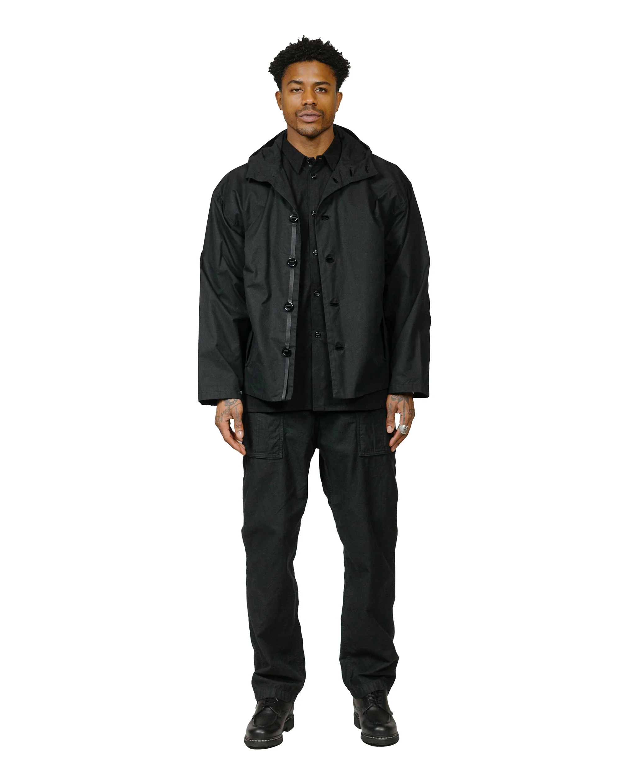 MAN-TLE R0 Shirt-1 Black Wax - Image 4