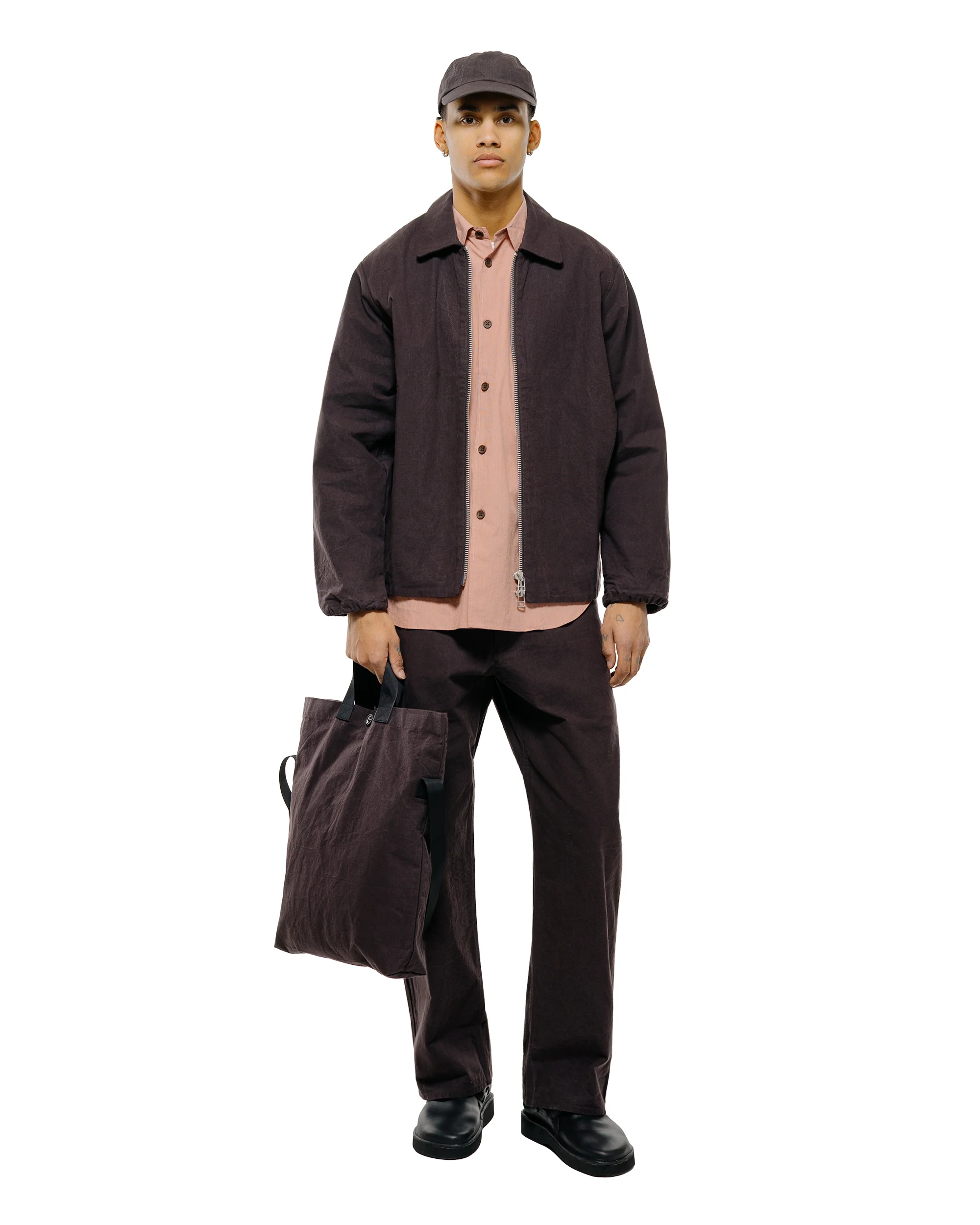 MAN-TLE R0P4 Wide Pants Earth Wax - Image 4