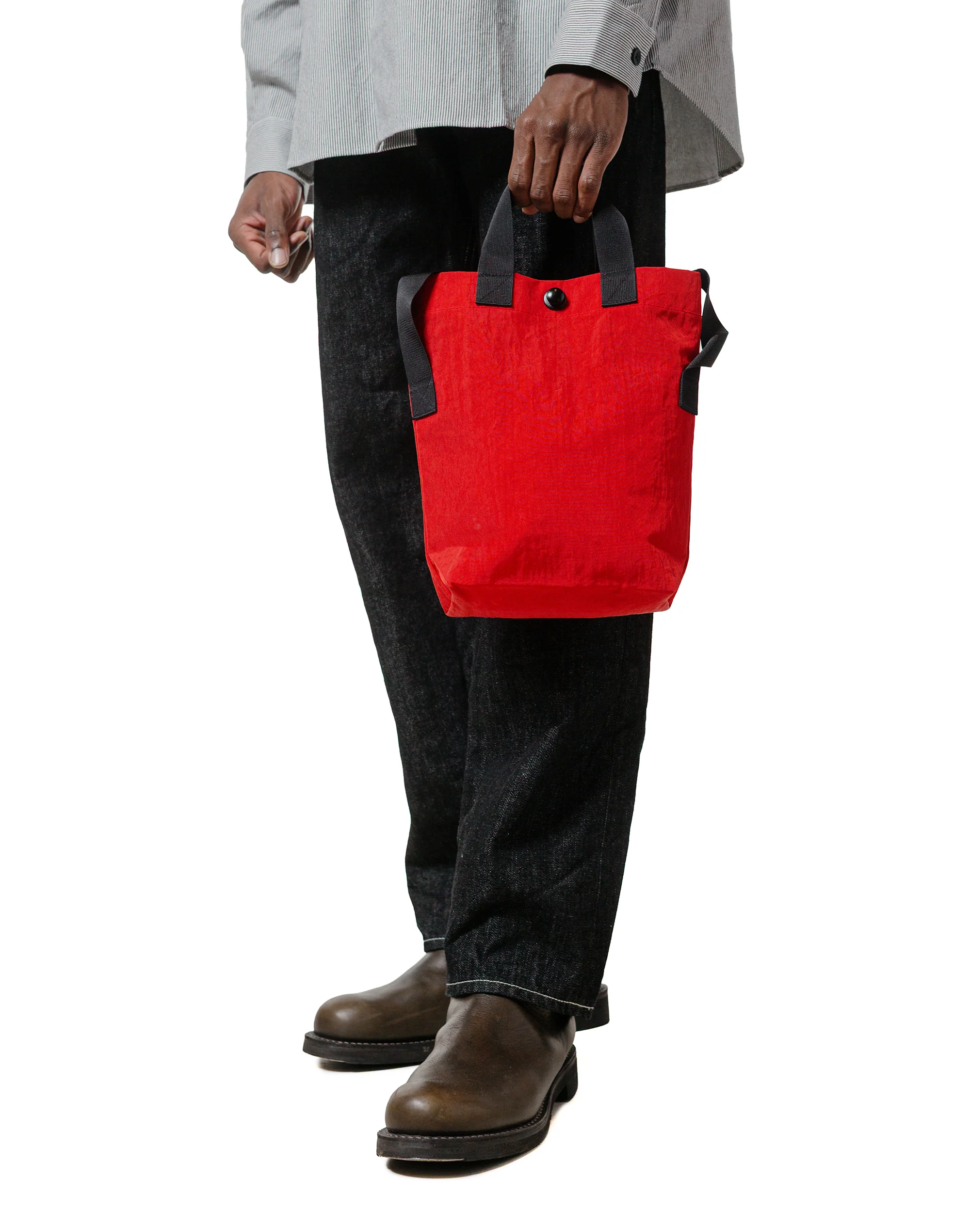 MAN-TLE R19 Bag-4 Mini Tote Waratah Nylon - Image 3