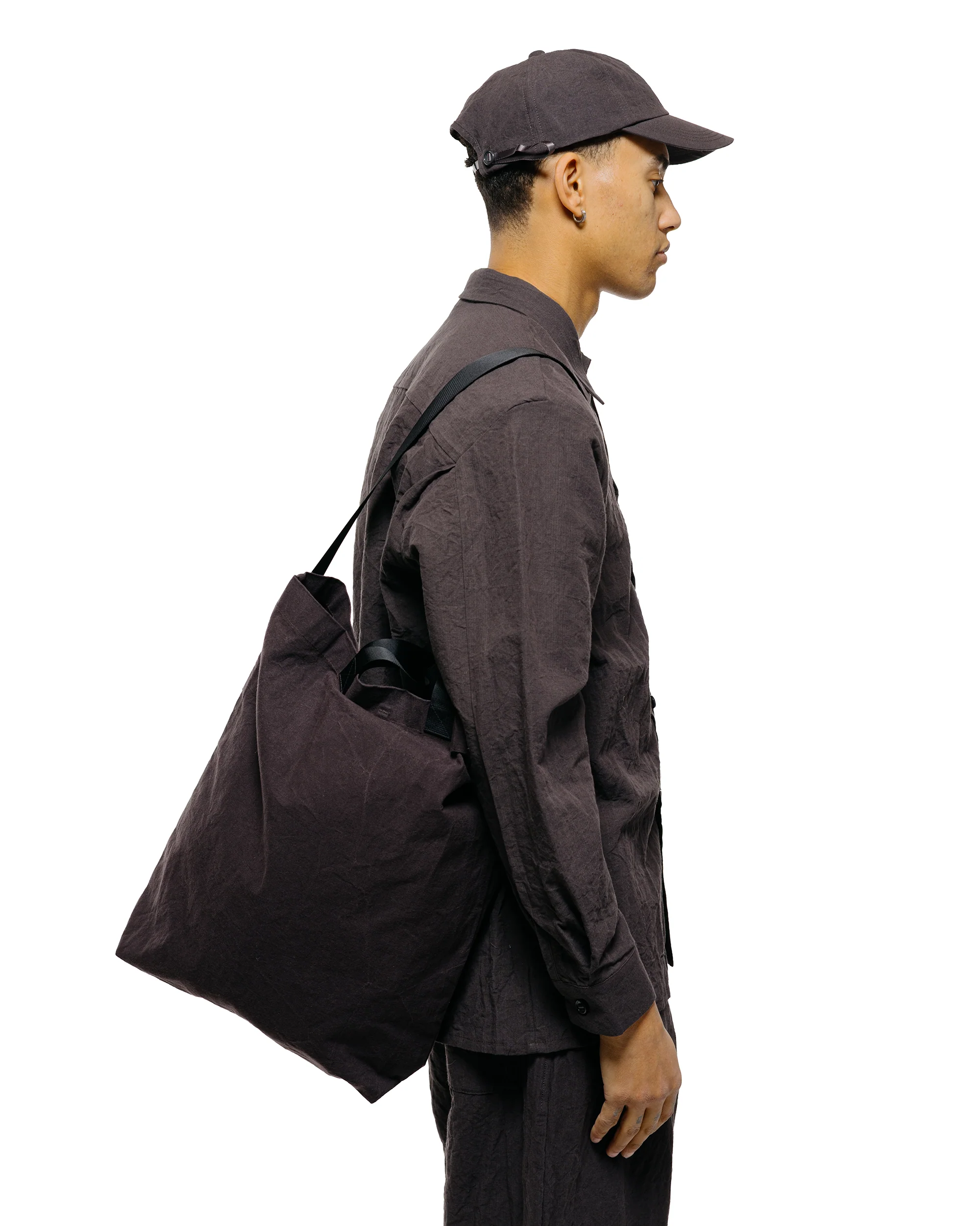 MAN-TLE R20B1 'Multi Handle Tote' Earth Wax - Image 3