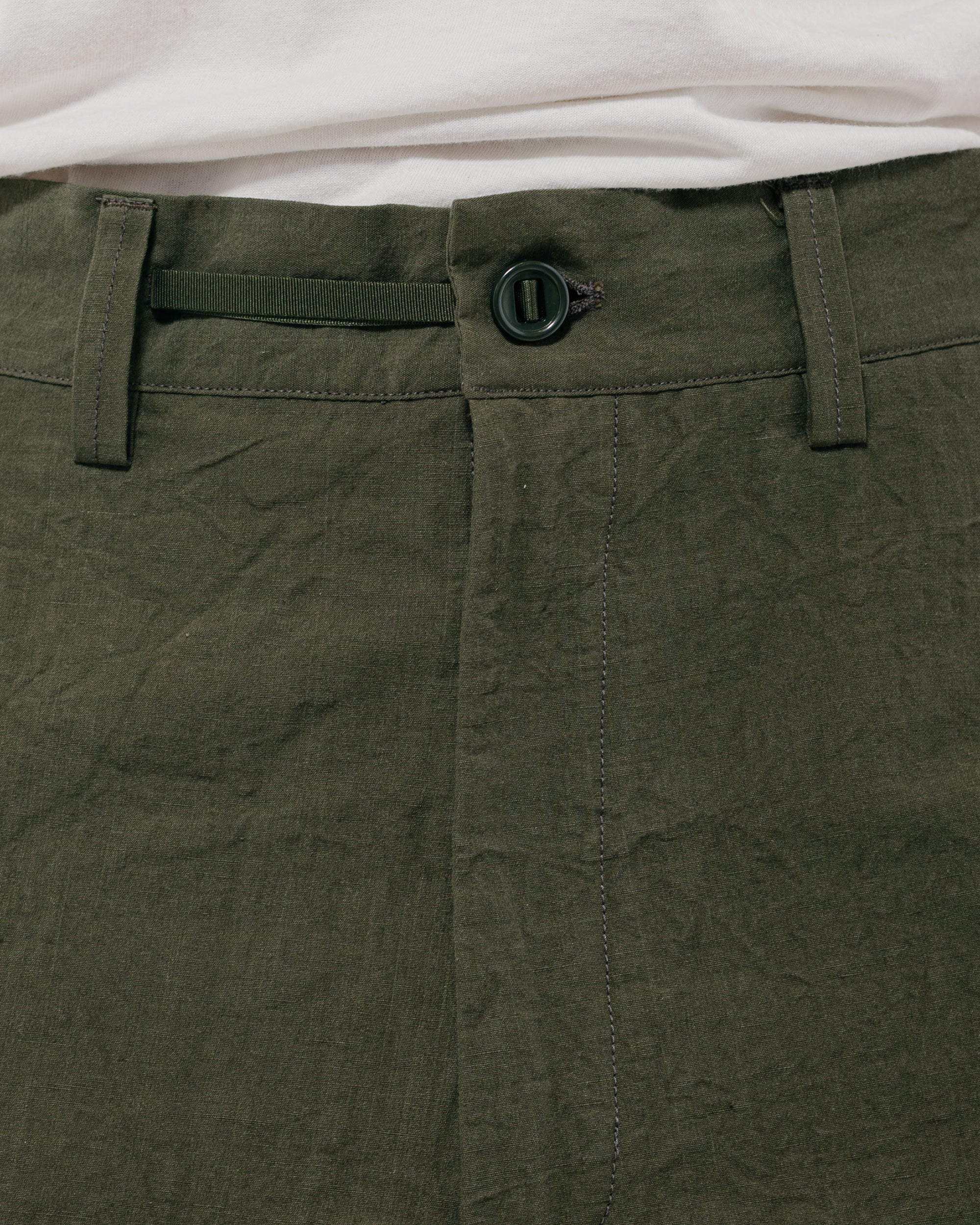 MAN-TLE R20P4 Wide Pants Woodland Linen - Image 3