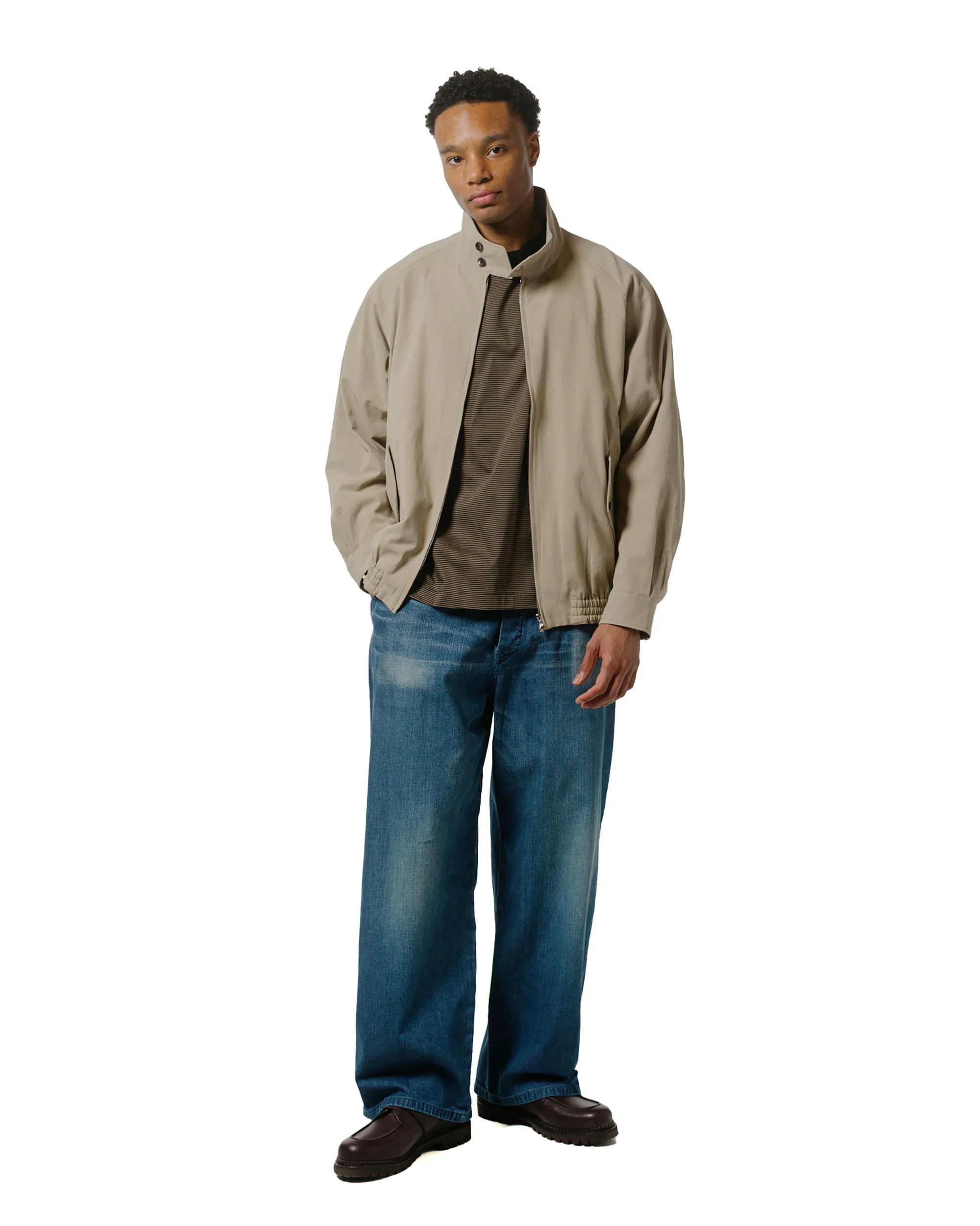 marka Denim Work Pants Organic Cotton 8.5oz Denim Used Washed - Image 4