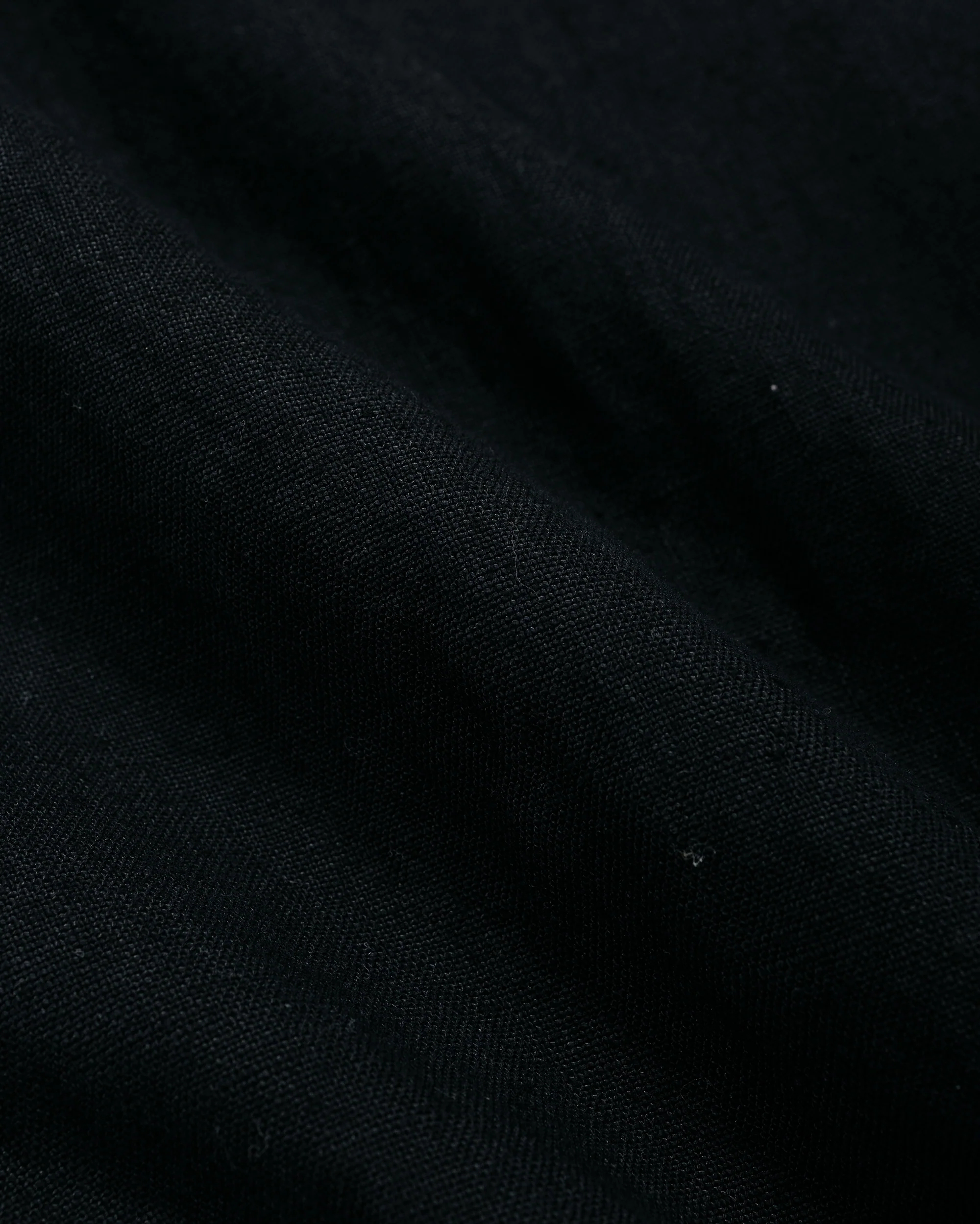 marka Military Trousers 18/-Linen Canvas Black - Image 5