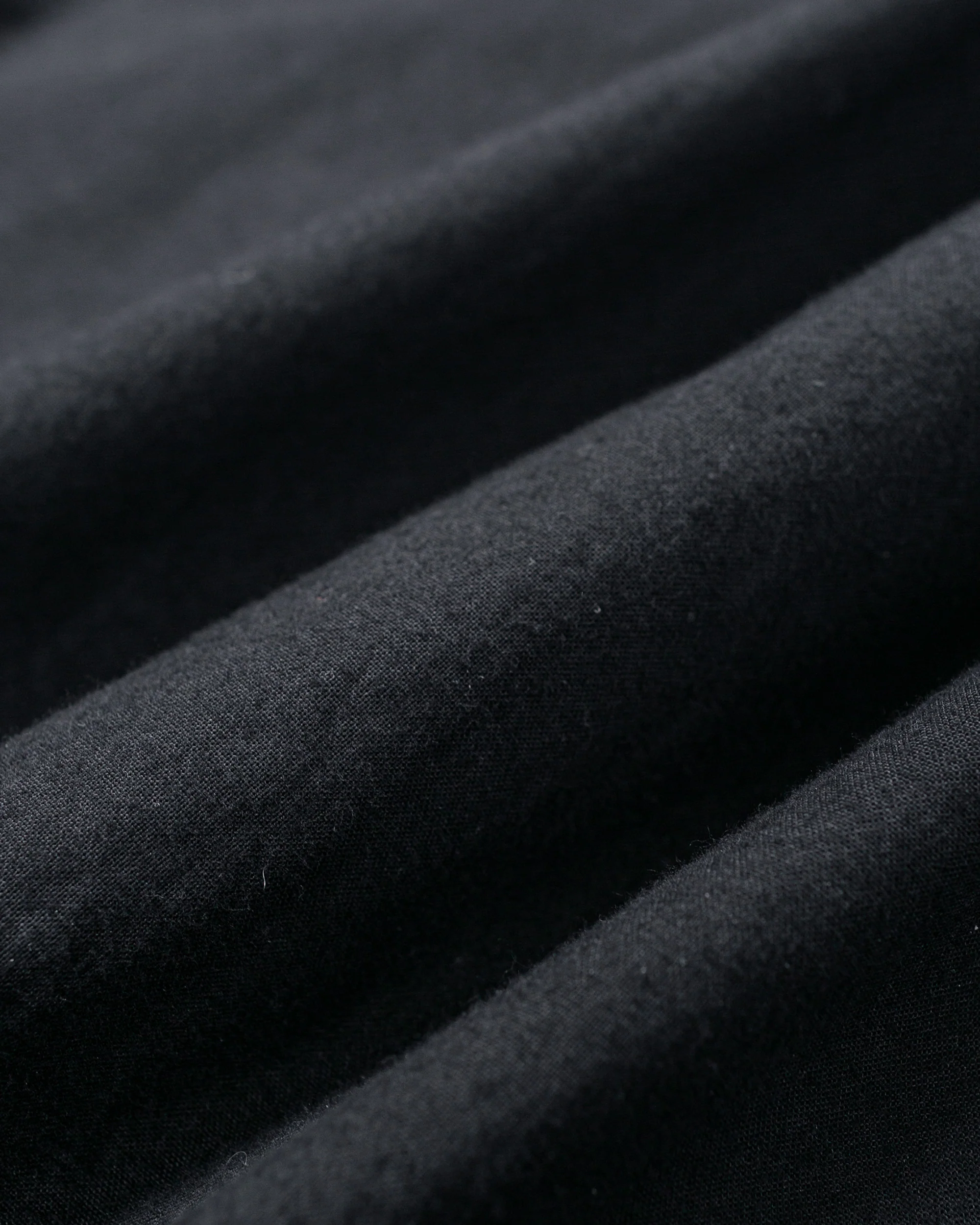 marka Western Shirt Organic Cotton Flannel Black - Image 6