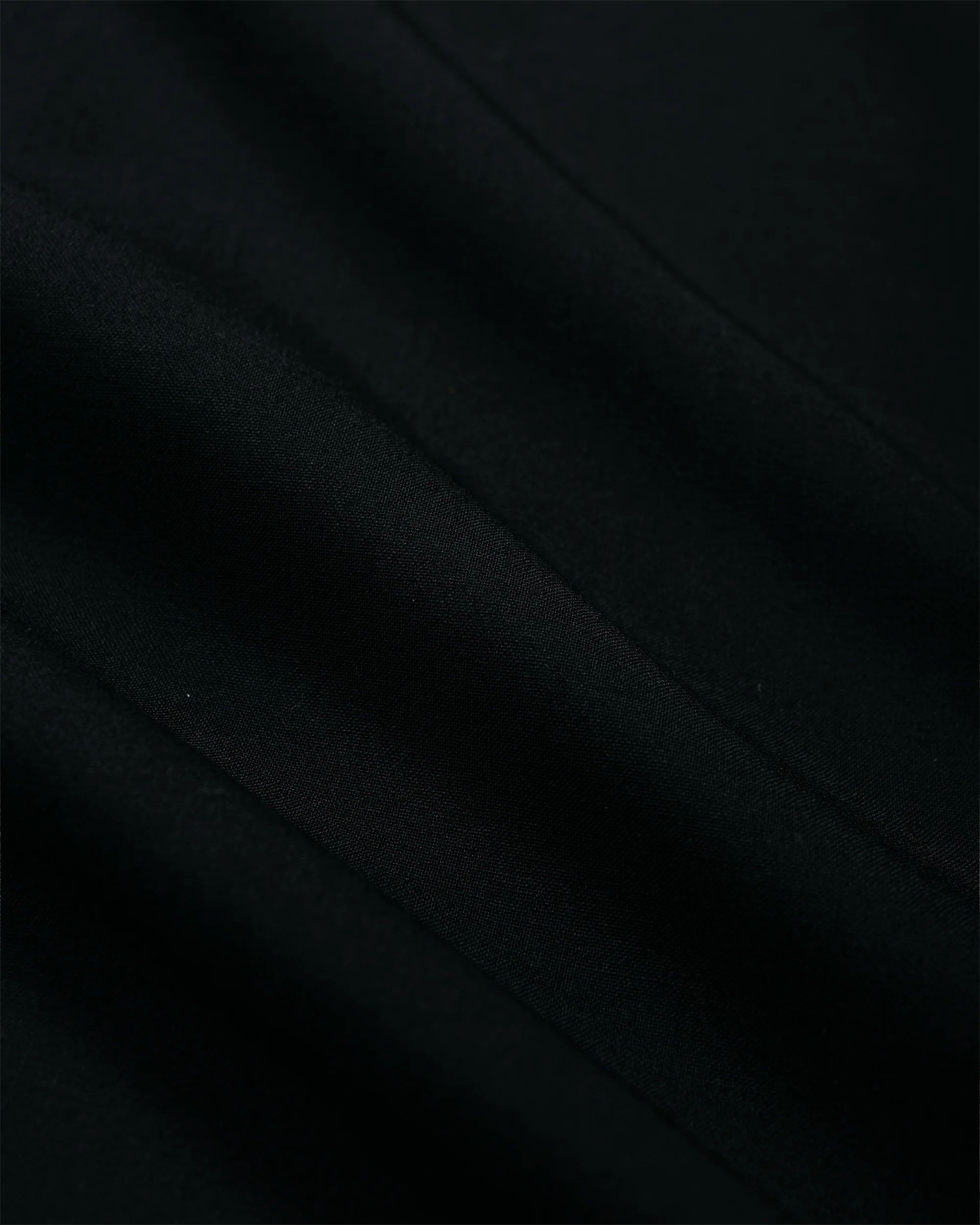 MARKAWARE Comfort Fit Shirt Organic Wool 2/80 Tropical Black - Image 5