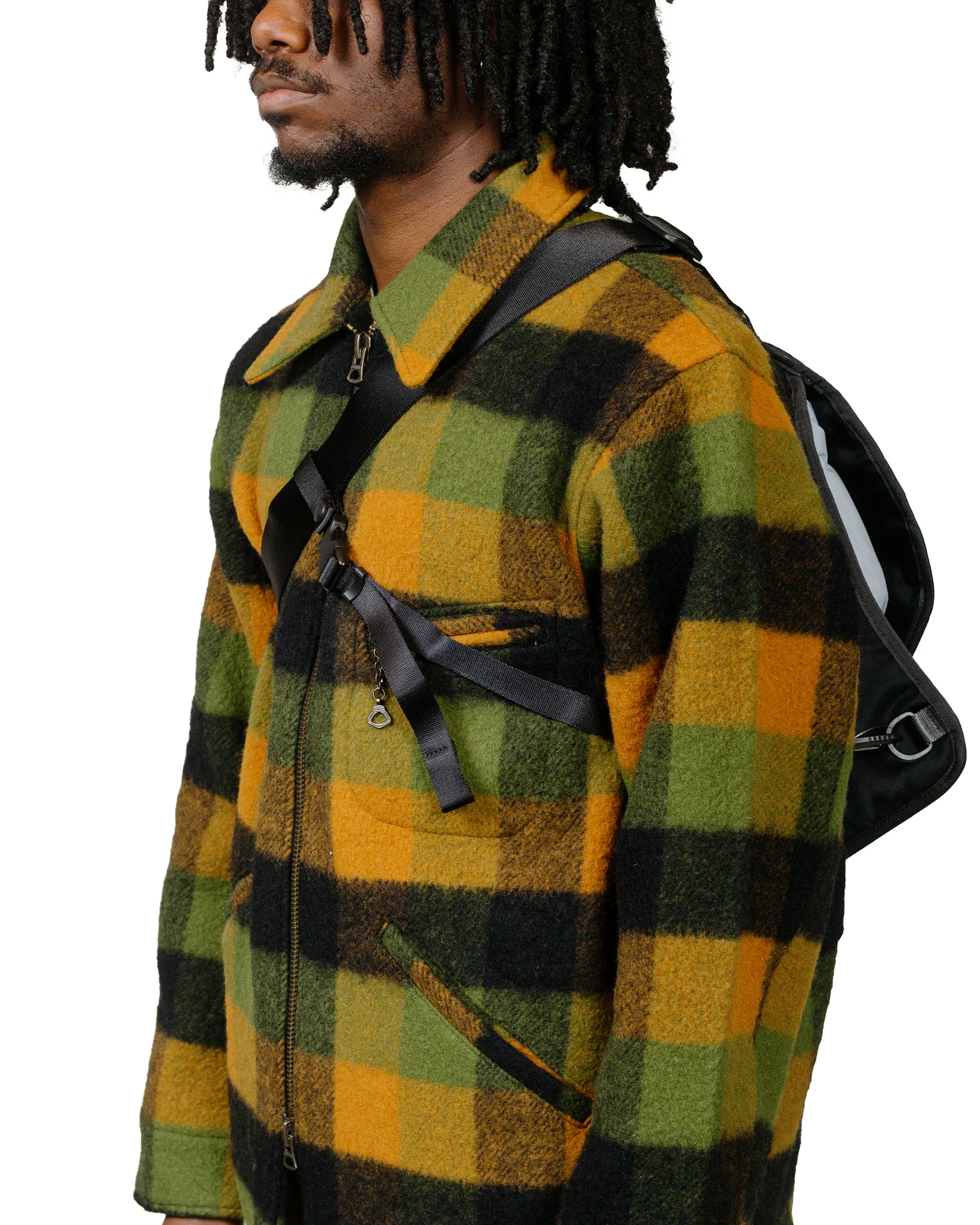 master-piece Face Shoulder Bag Sax Blue - Image 5