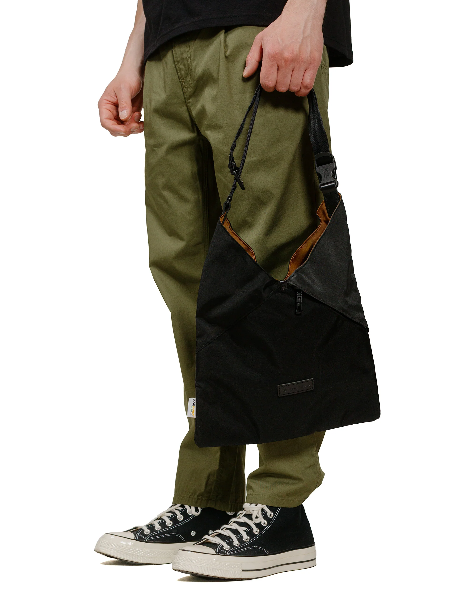 master-piece Slant 3Way Shoulder Bag Black - Image 4