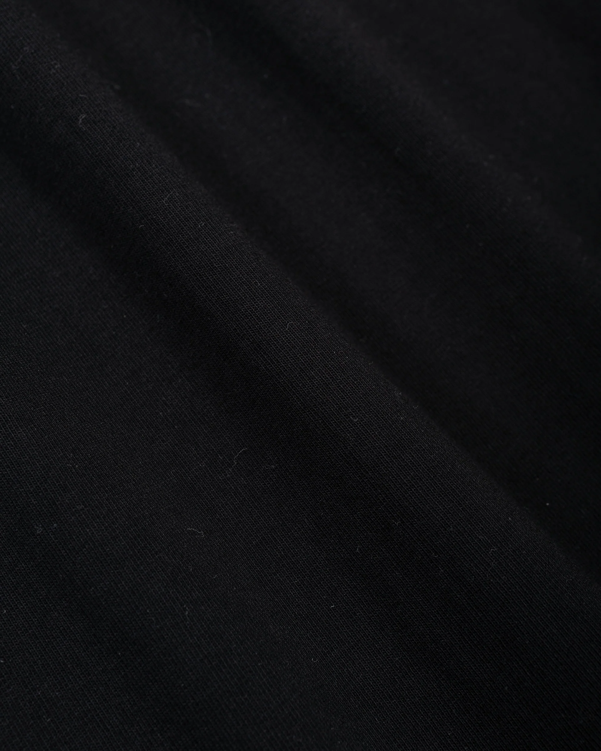 Merz B. Schwanen 215 Loopwheeled T-Shirt Deep Black - Image 5