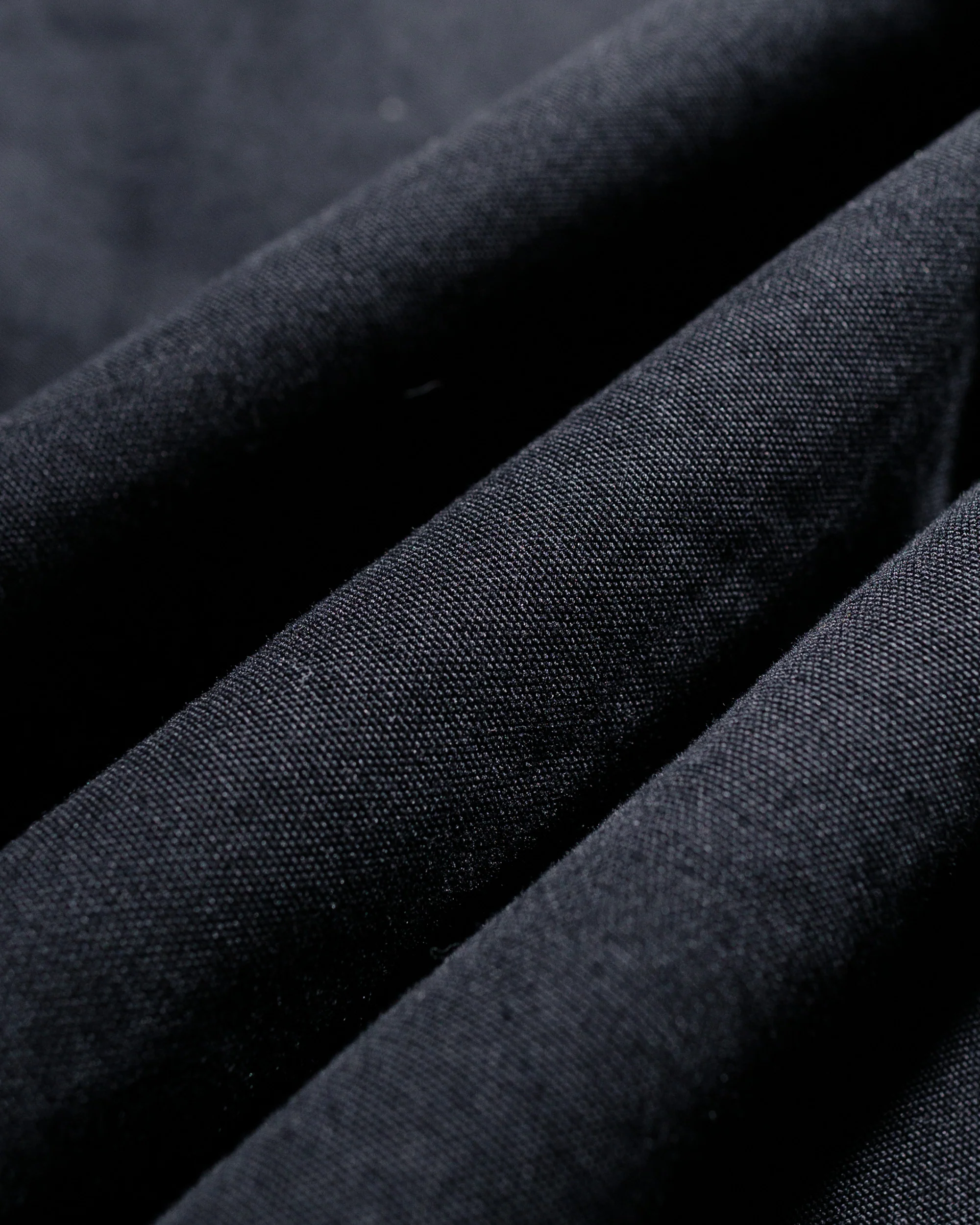 MHL Stitch Pleat Trouser Compact Cotton Canvas Black - Image 6