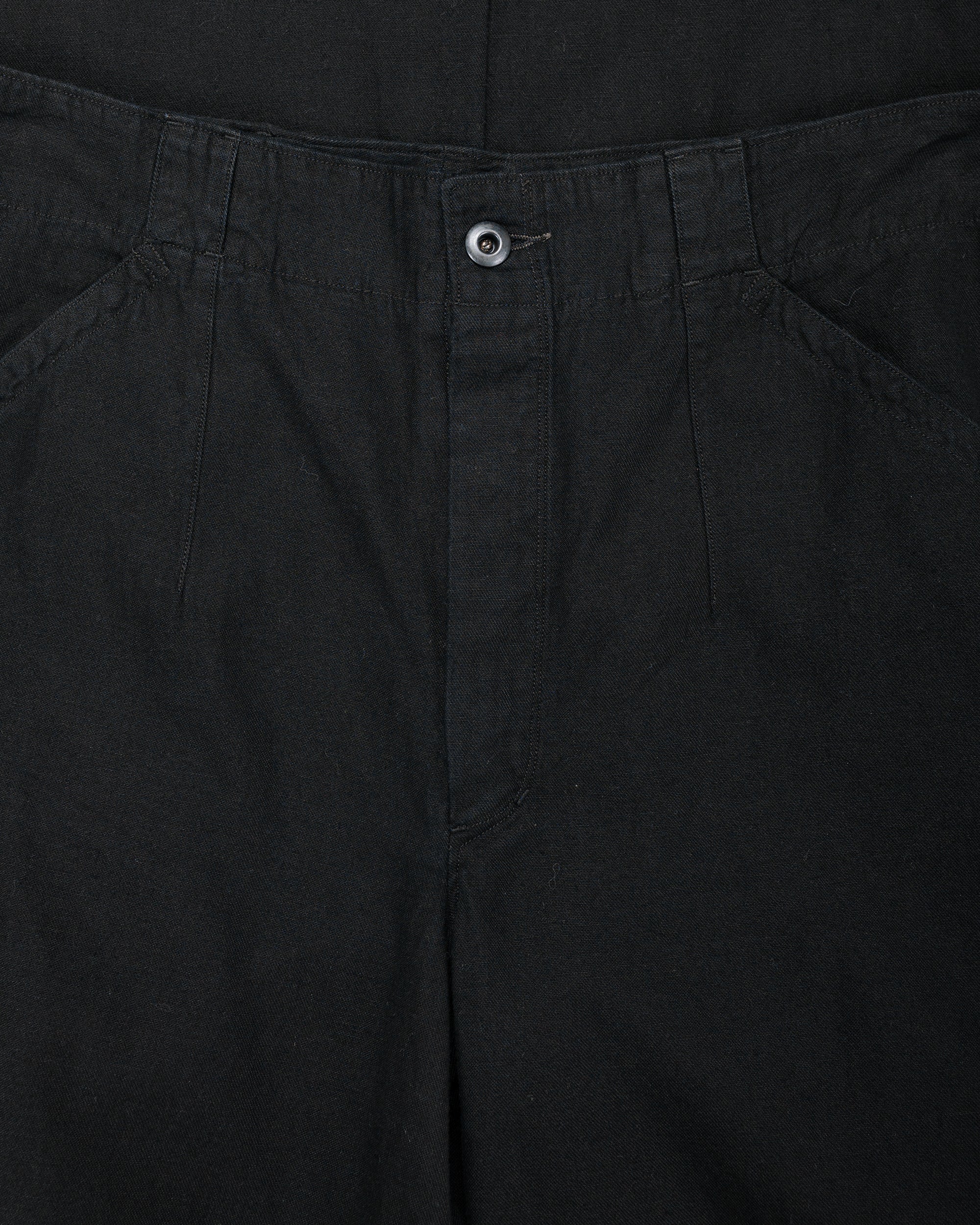 MotivMfg Doric Denim Trousers Cotton Hemp Lightweight Denim/Black - Image 5