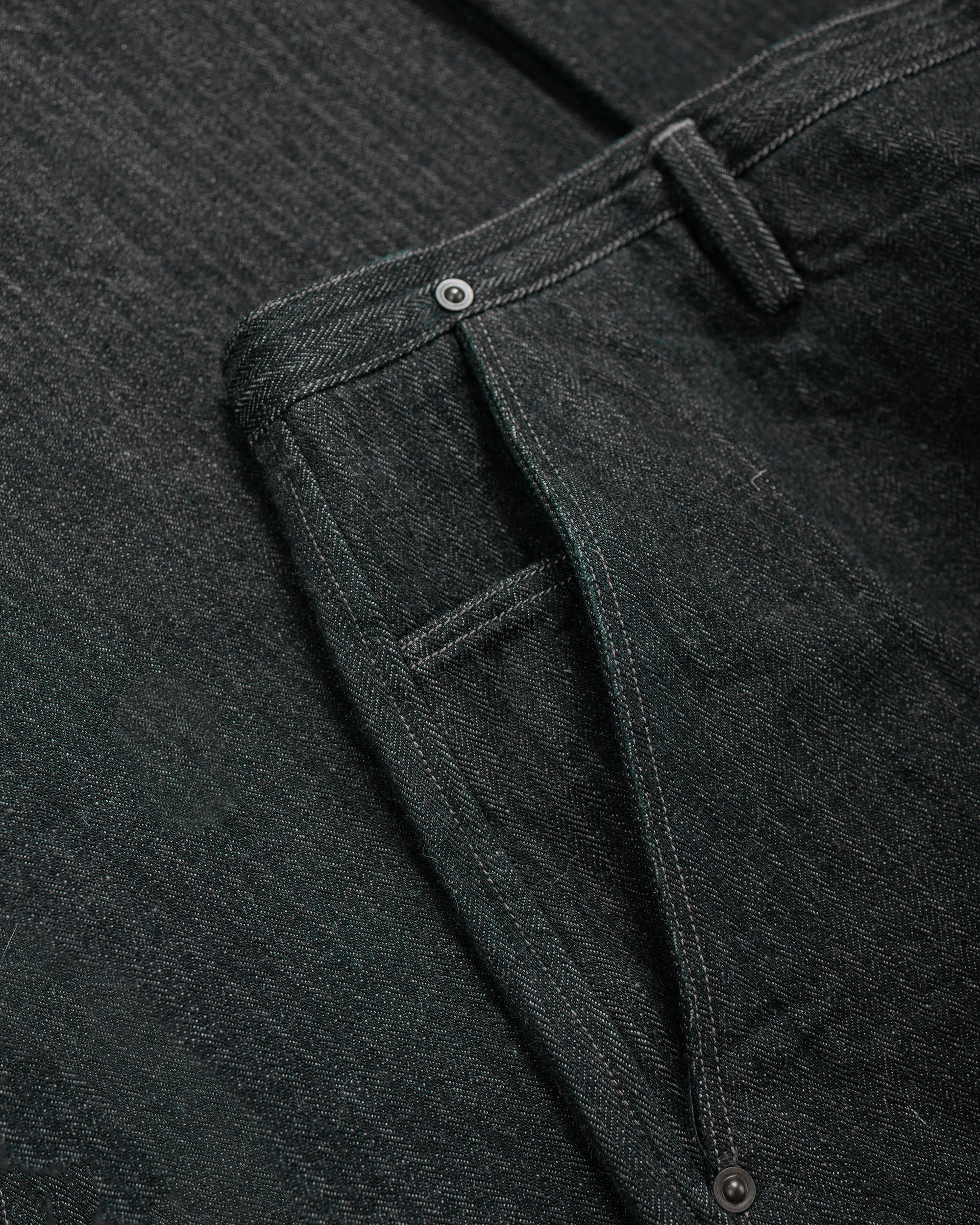 MotivMfg Uni Denim Original Herringbone Denim/Black - Image 5