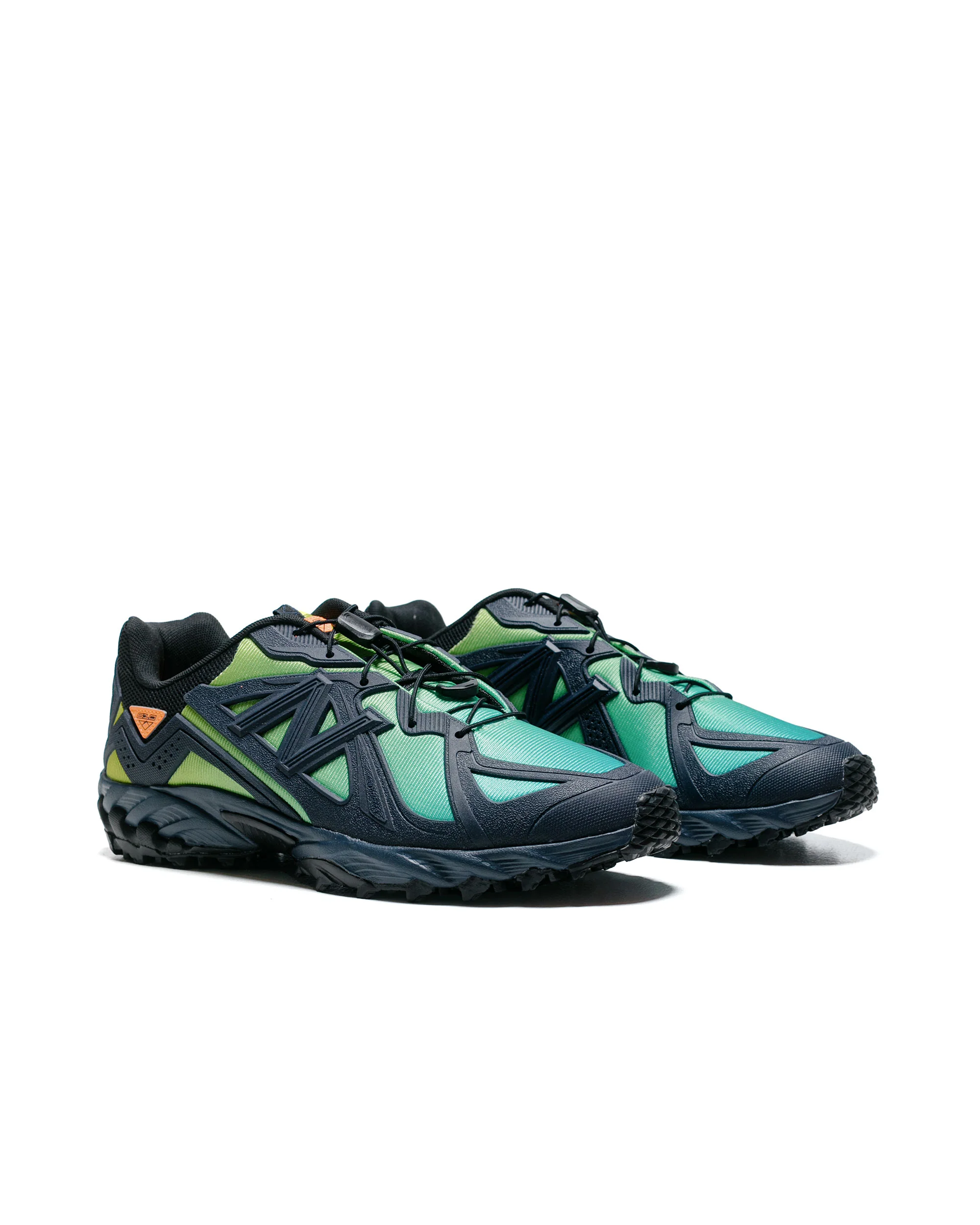 New Balance ML610DB Navy/Lemon Zest - Image 2