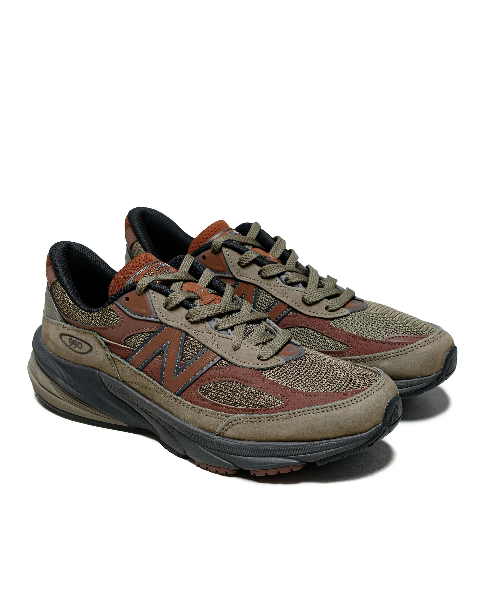 New Balance U990CA6 Dark Camo/Rich Oak - Image 2