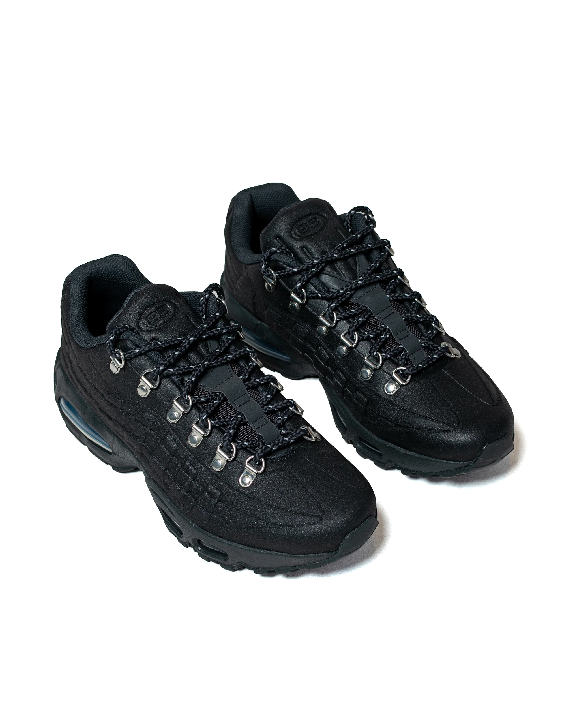 Nike Air Max 95 Big Bubble 'I-95' Black/Metallic Silver - Image 2