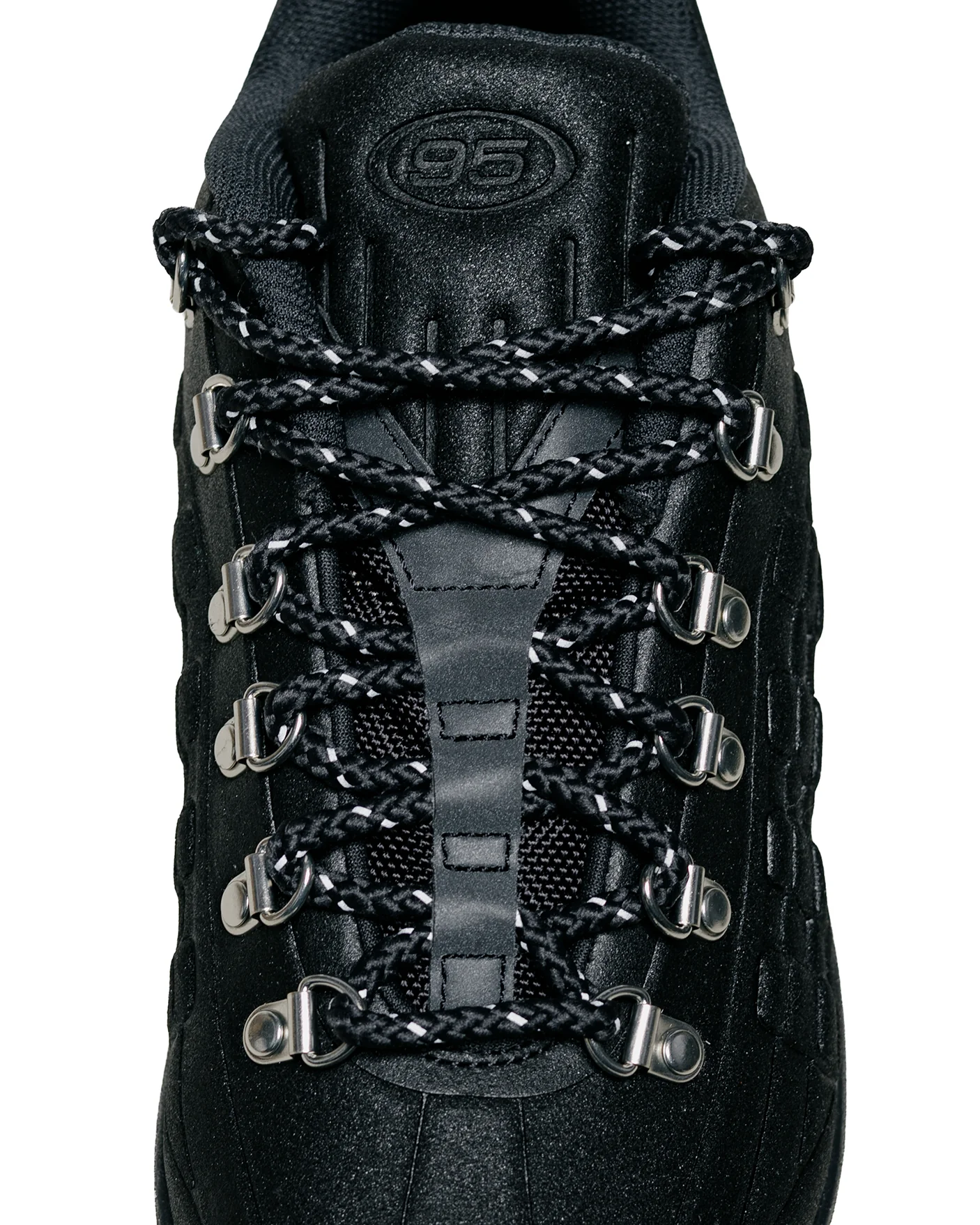 Nike Air Max 95 Big Bubble 'I-95' Black/Metallic Silver - Image 3