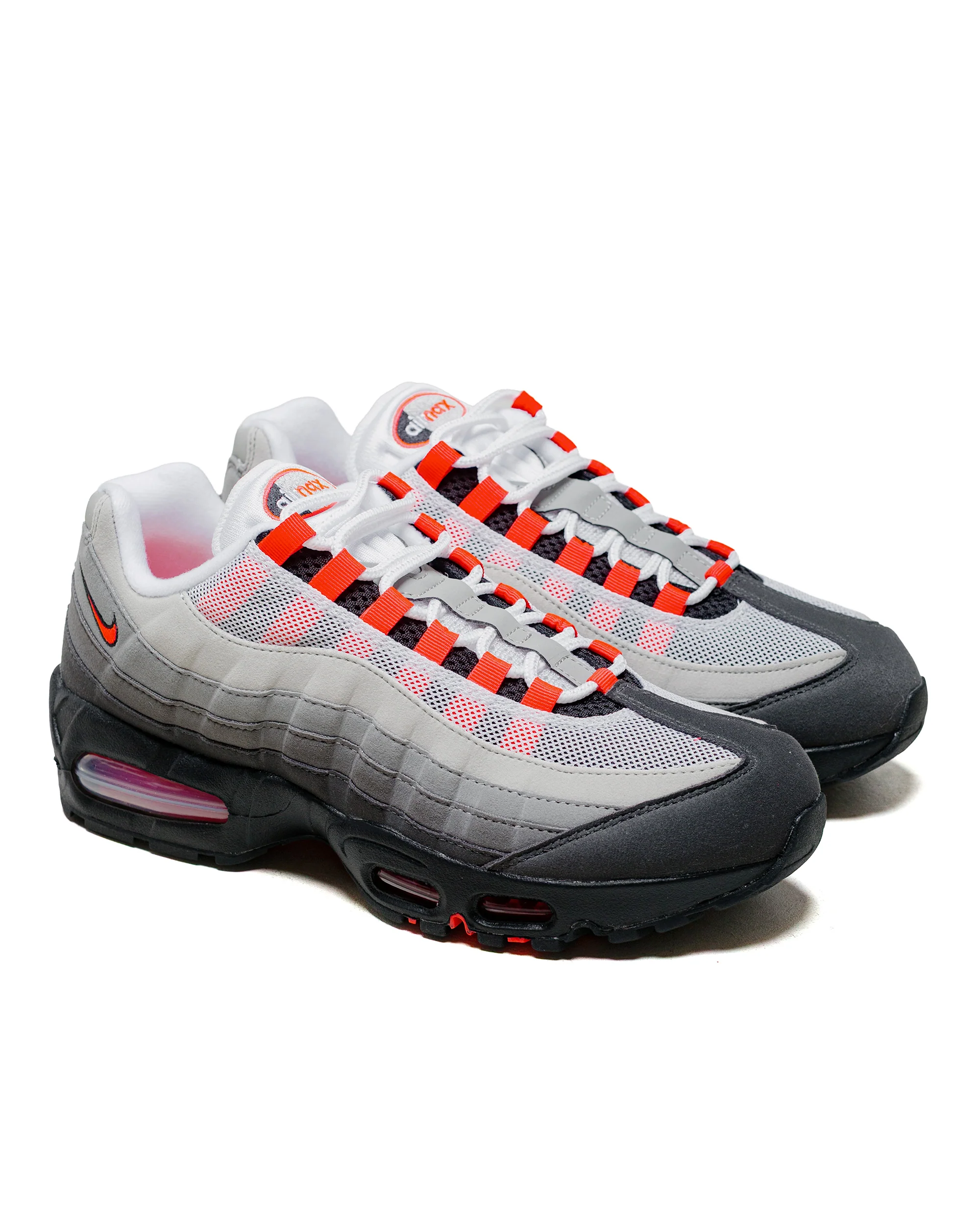 Nike Air Max 95 OG Medium Ash/Solar Red - Image 2