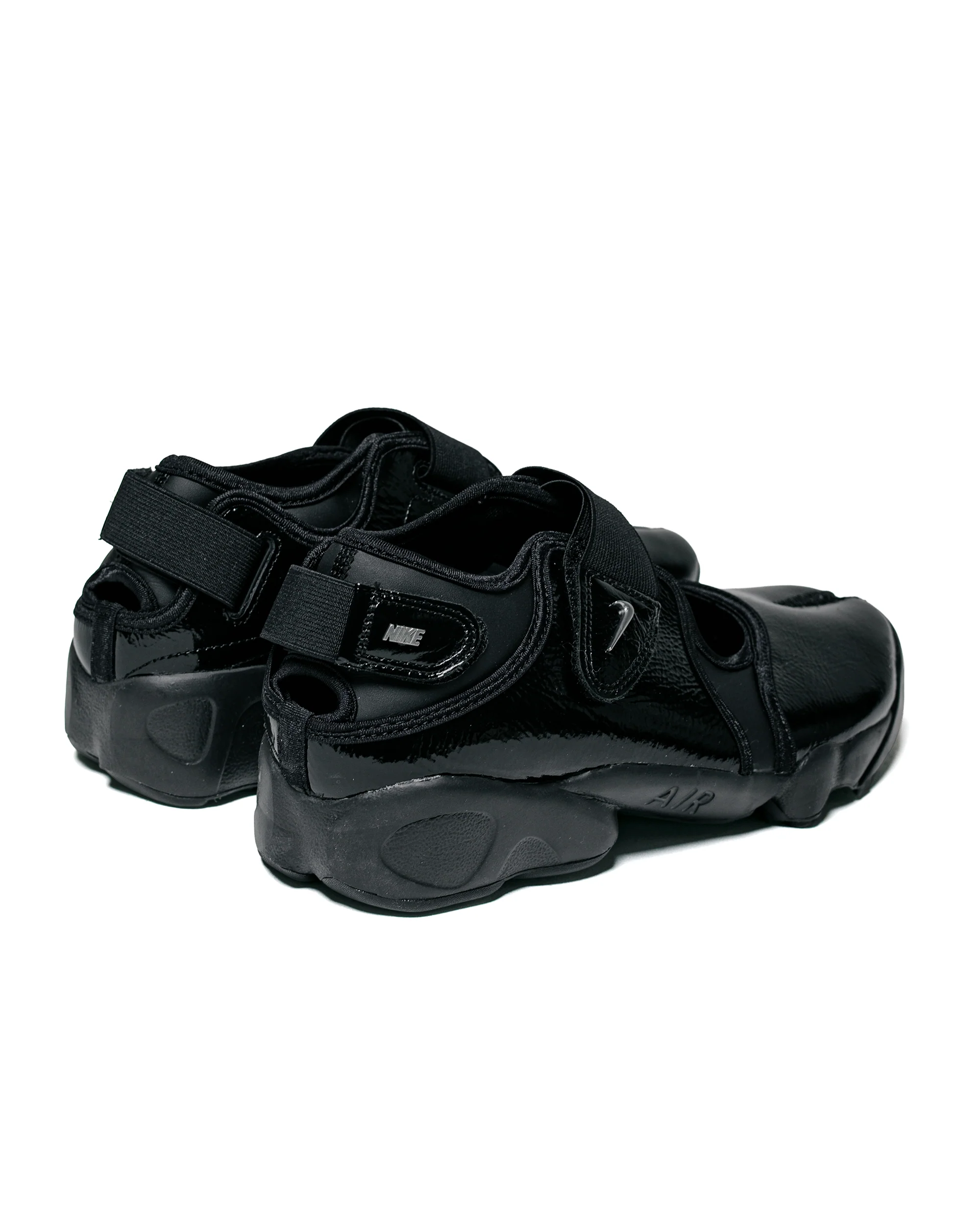 Nike Air Rift Black/Metallic Silver - Image 3