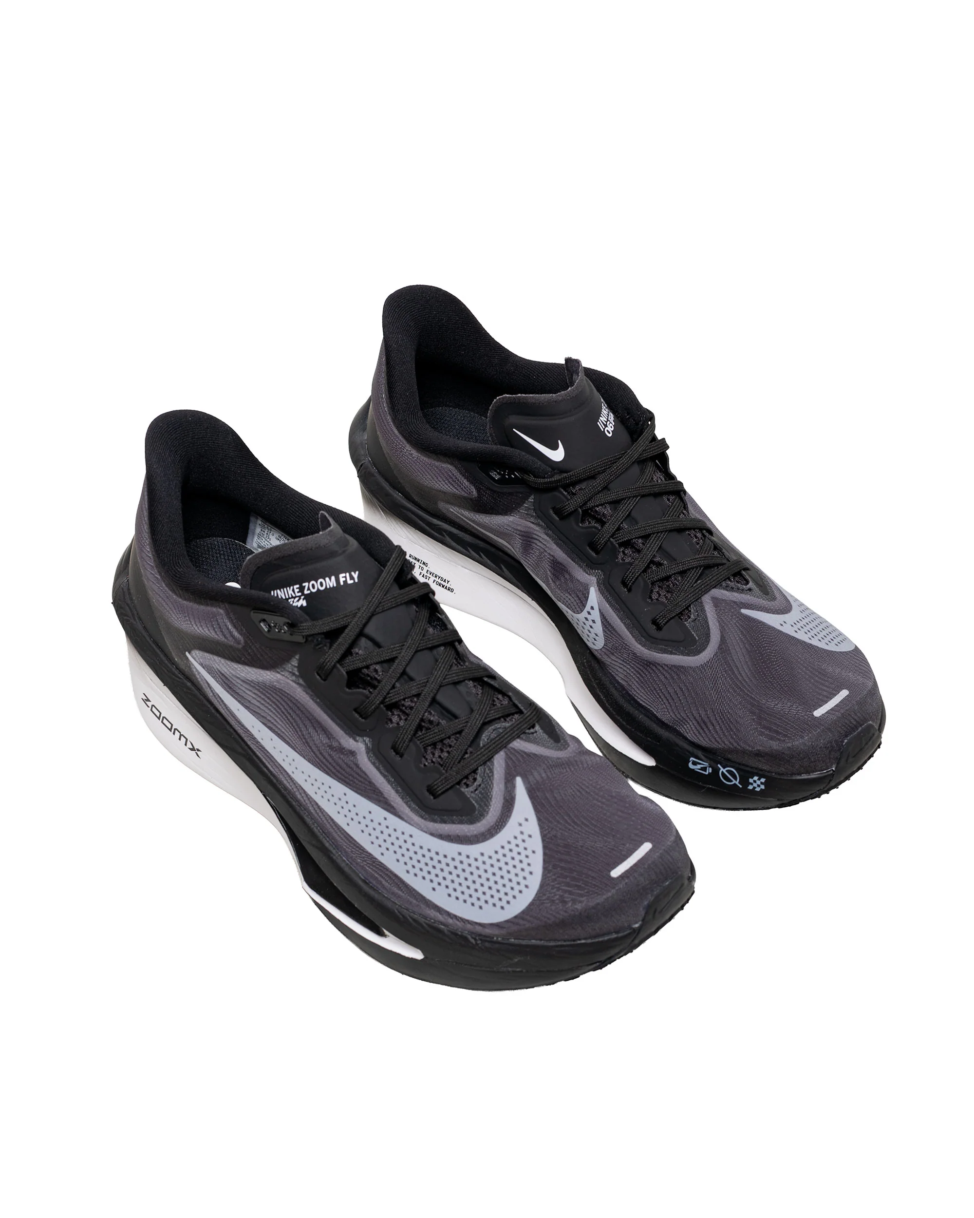 Nike Zoom Fly 6 Black/Light Smoke Grey/White - Image 2