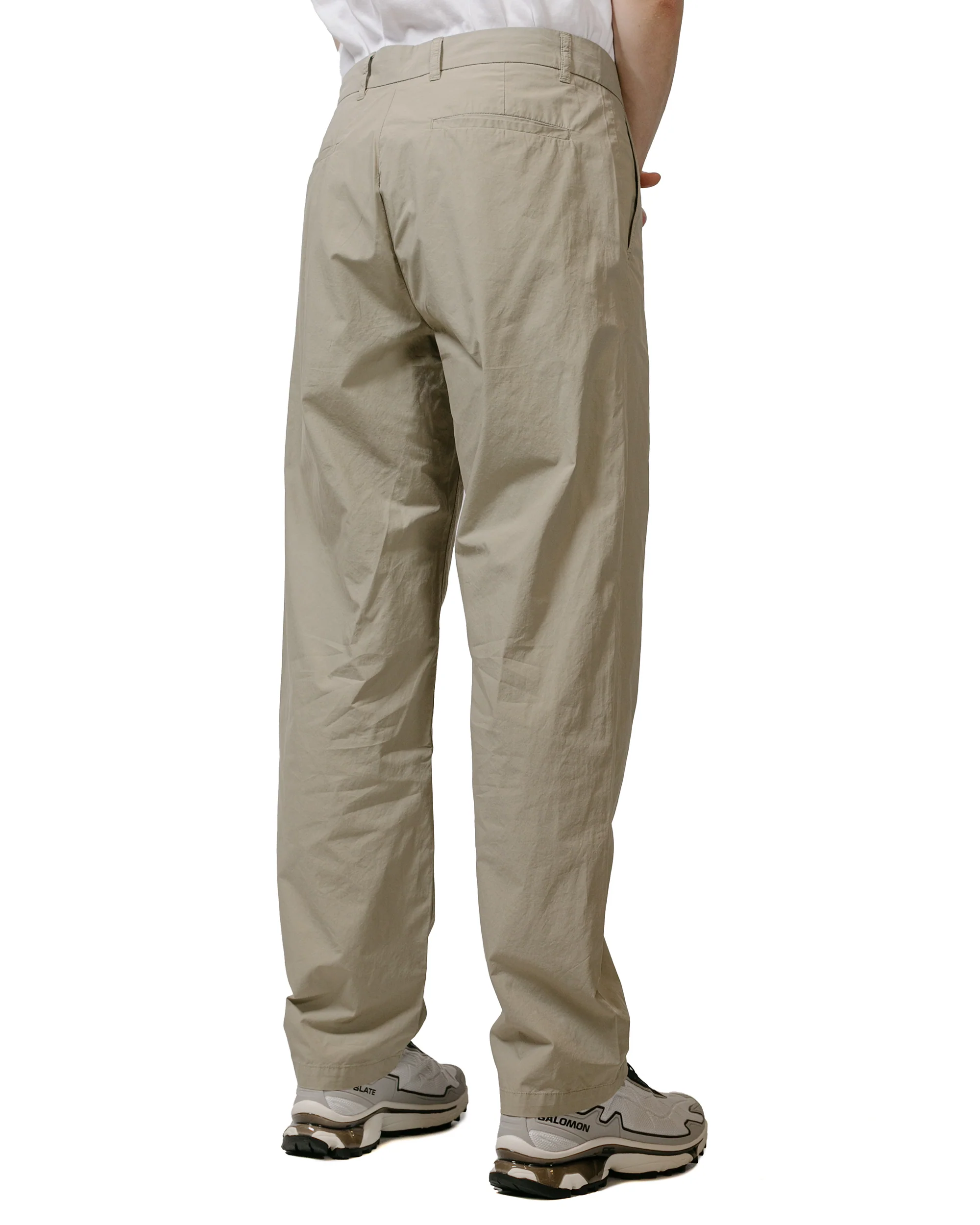 Norse Projects Andersen Regular Typewriter Flat Front Trouser Clay - Image 3