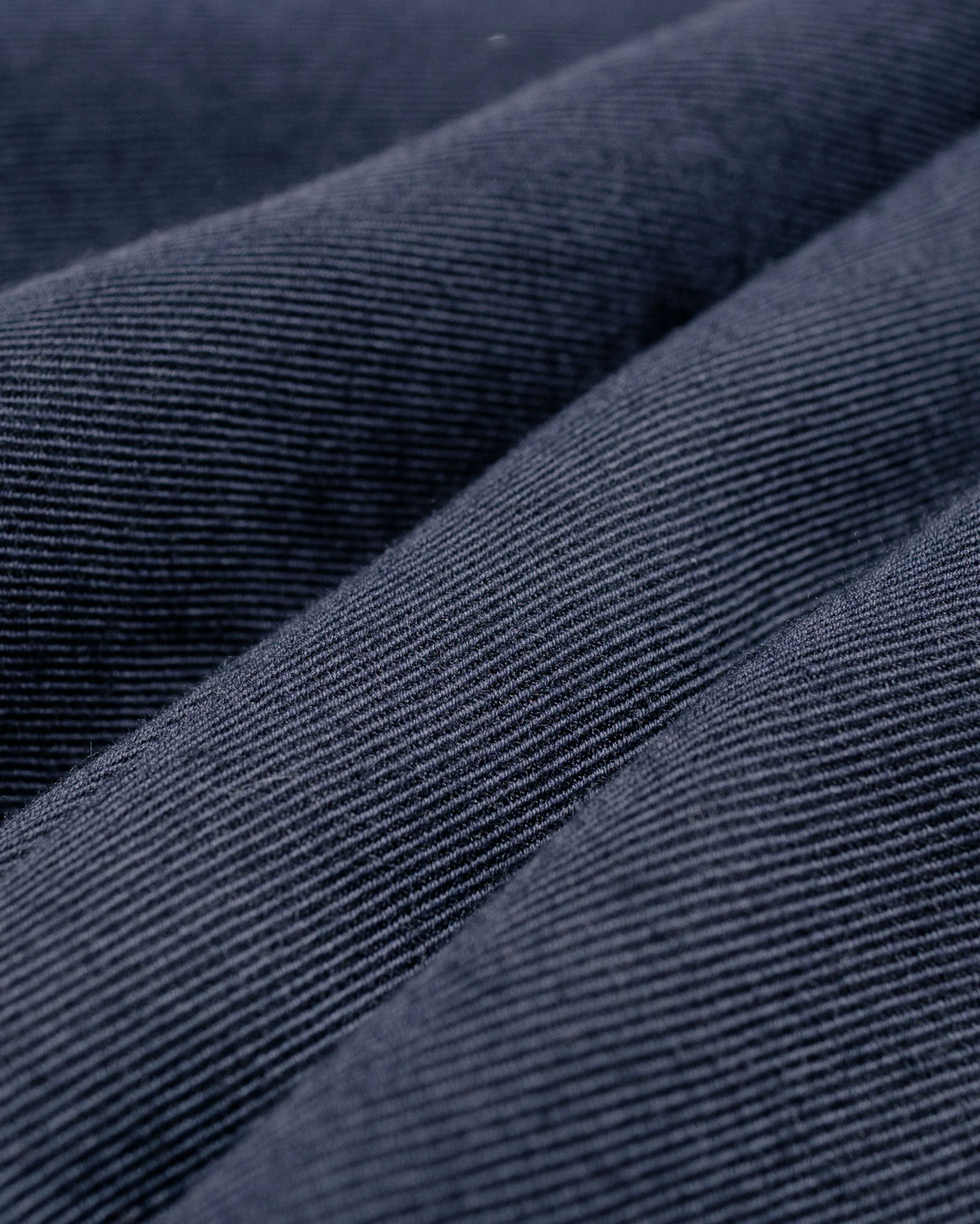 Norse Projects Benn Relaxed Cavalry Cotton Wool Pleated Trouser Dark Navy - Image 6