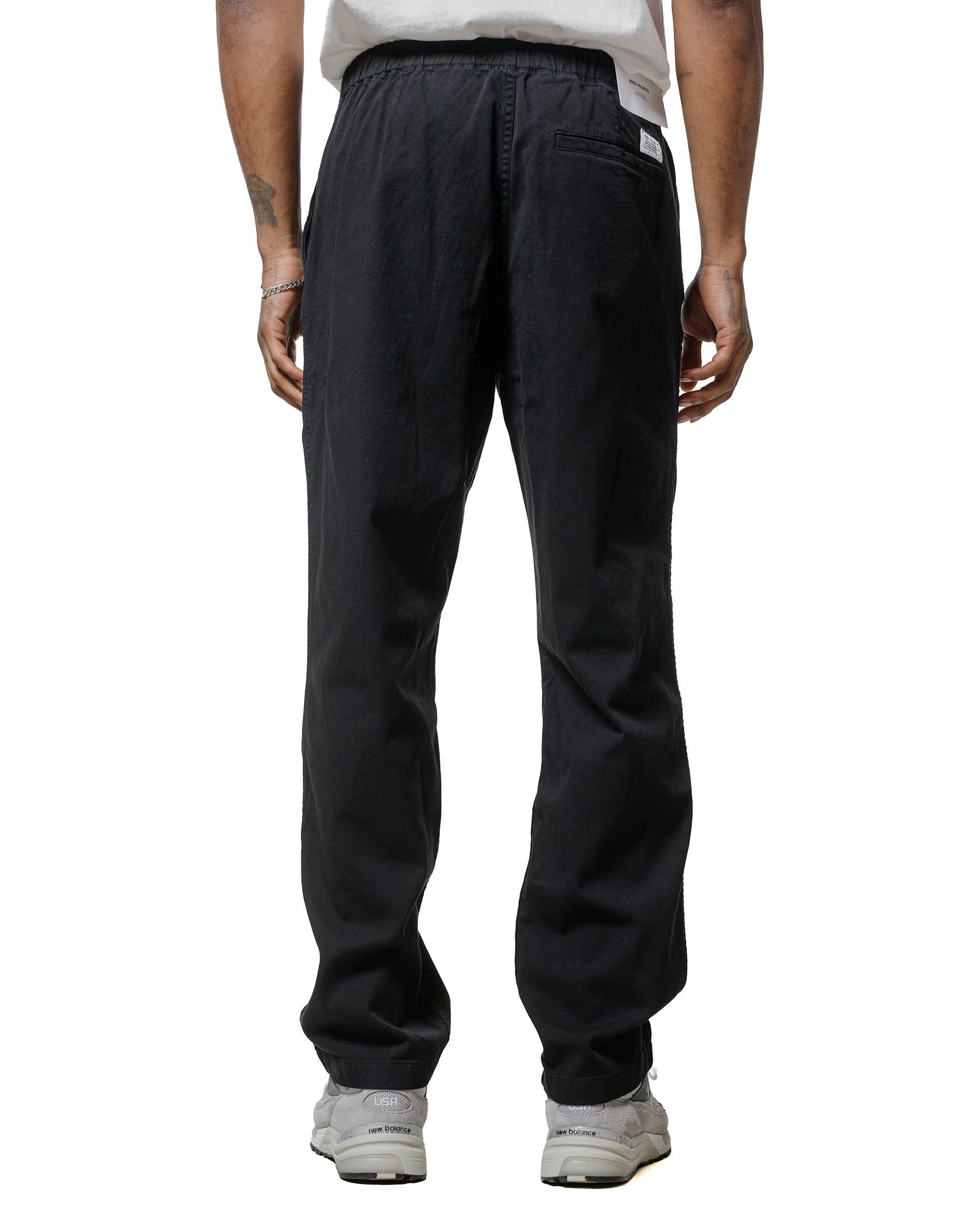 Norse Projects Ezra Light Stretch Black - Image 3